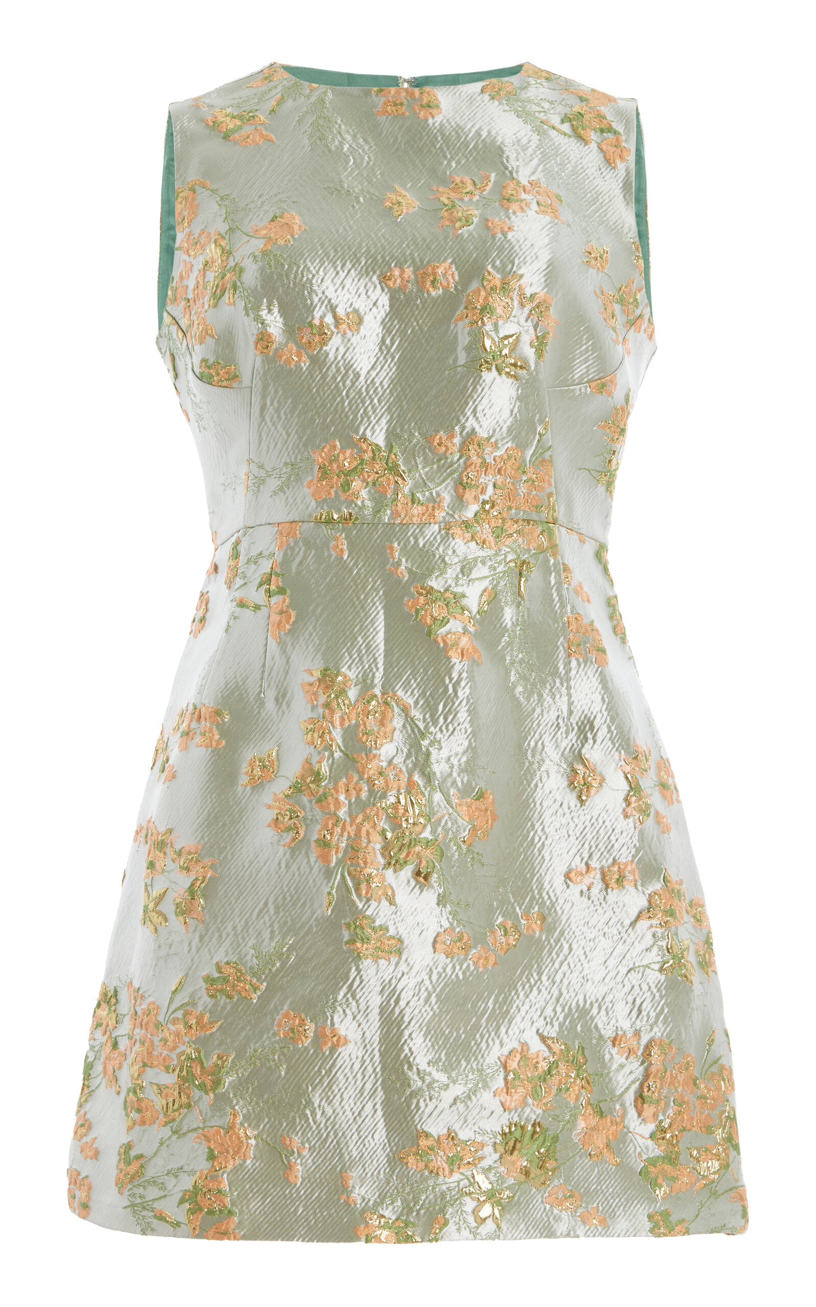 Shop Staud Garden Dress In Gold