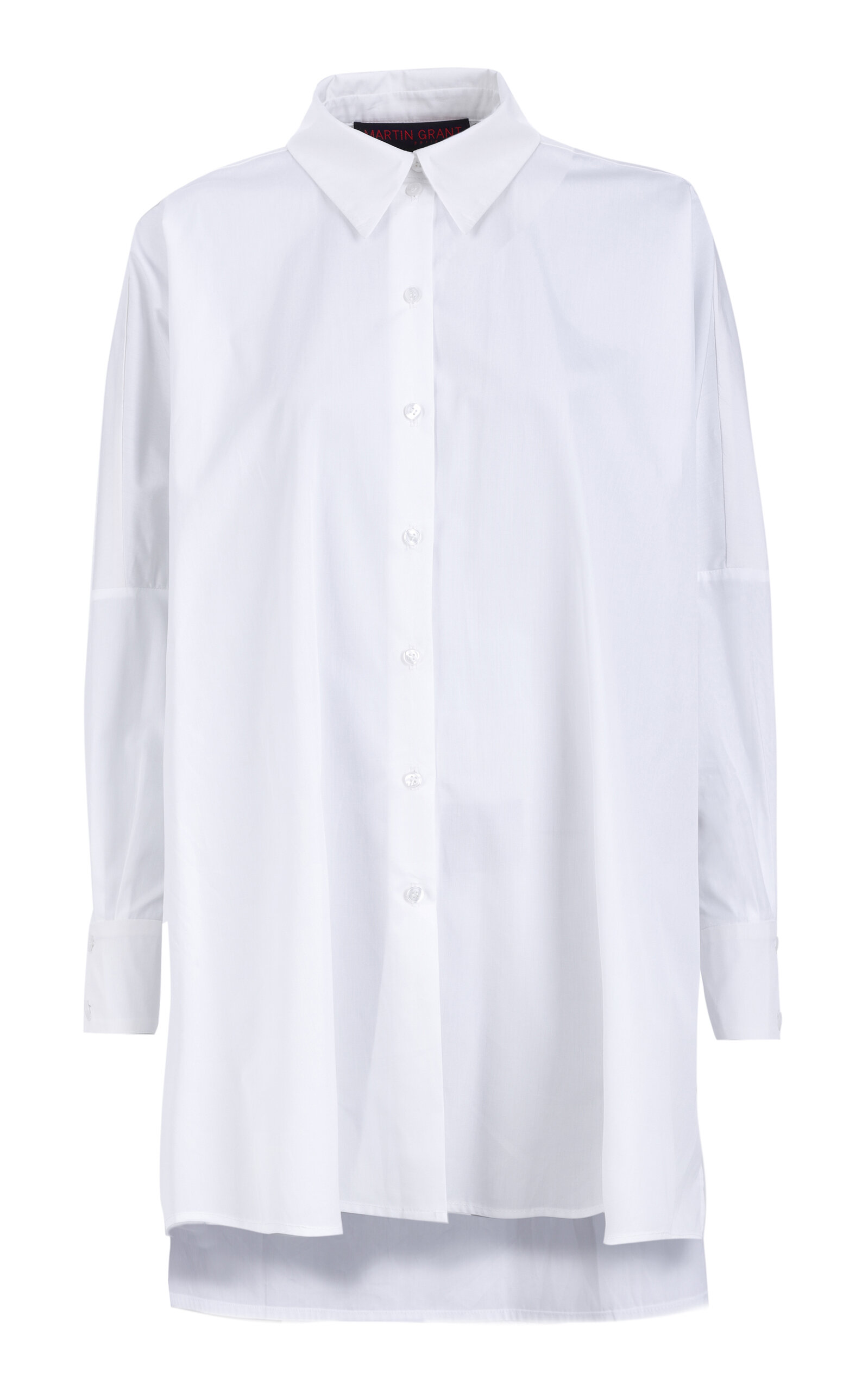 Martin Grant Oversized Cotton Shirt - White
