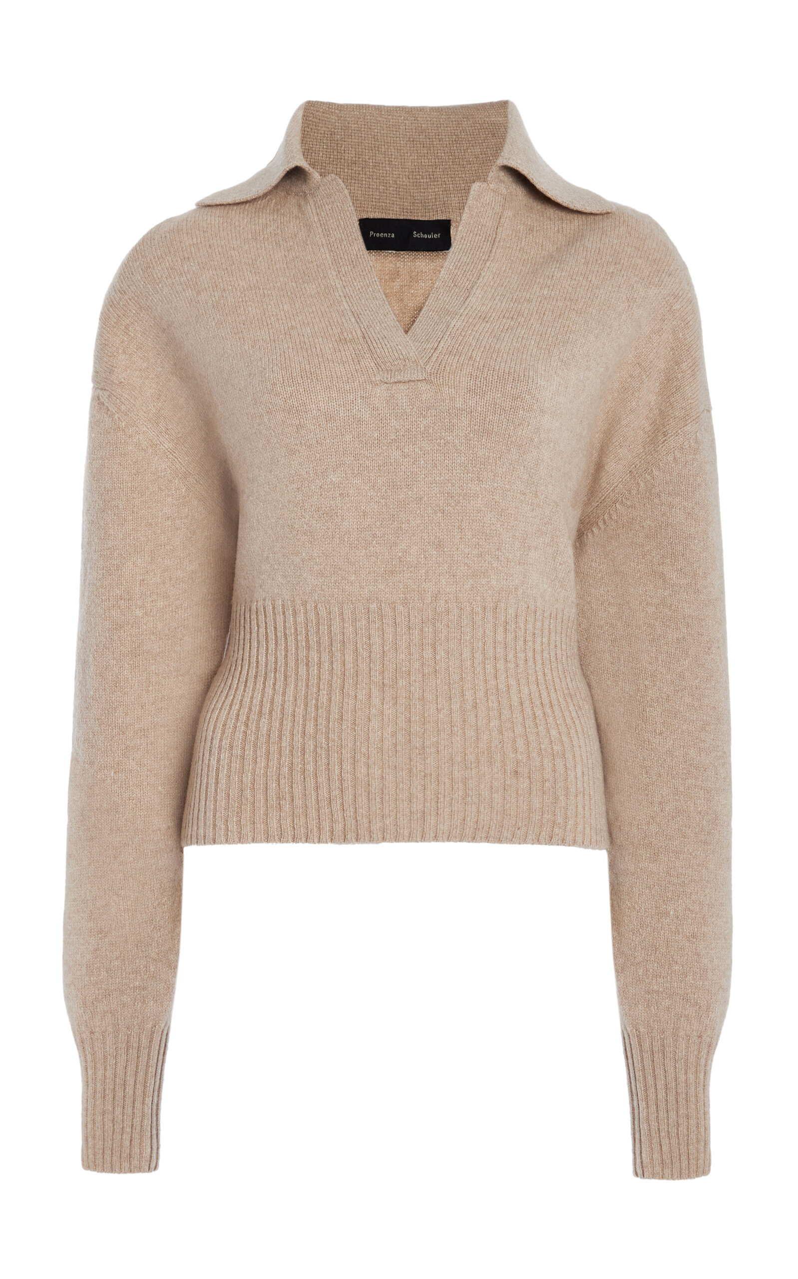 Proenza Schouler Neutral Jeanne Cashmere Sweater In Neutral