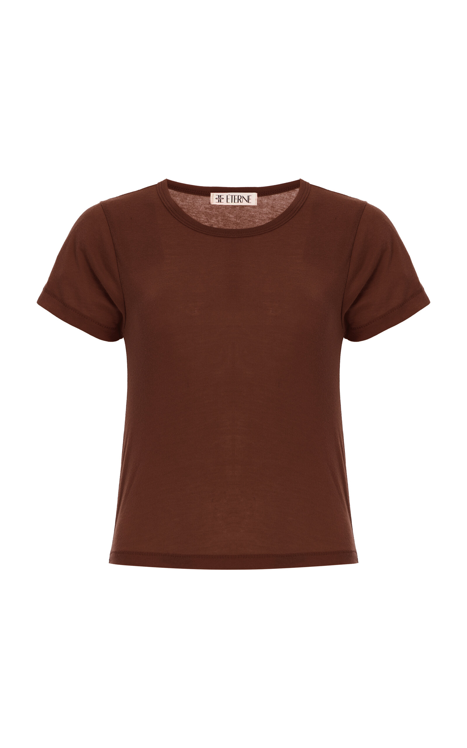 Éterne Chloe Cotton-Blend Baby T-Shirt - Brown - Women's Clothing