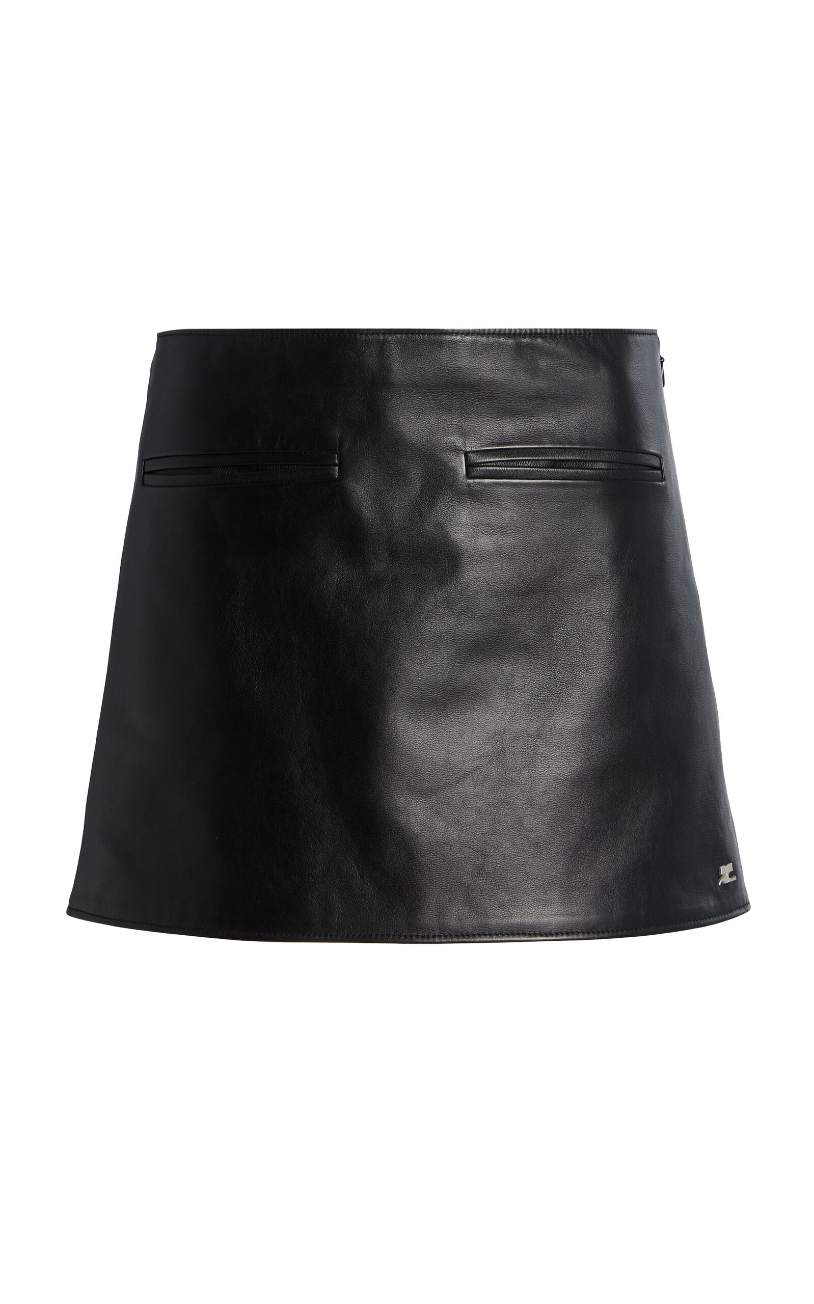 Courrèges Heritage Leather Mini Skirt
