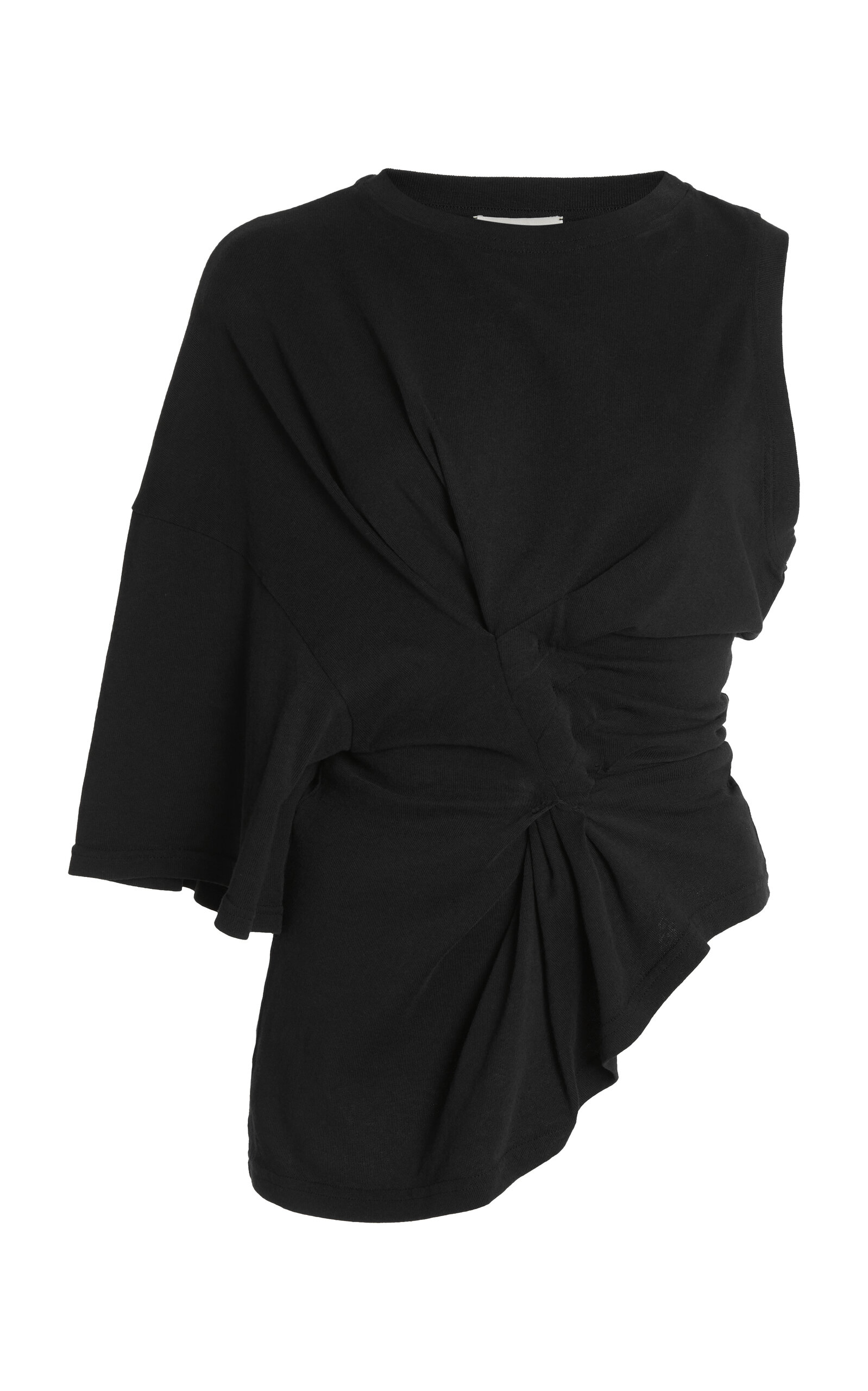 Organic Cotton Knotted Jersey Top