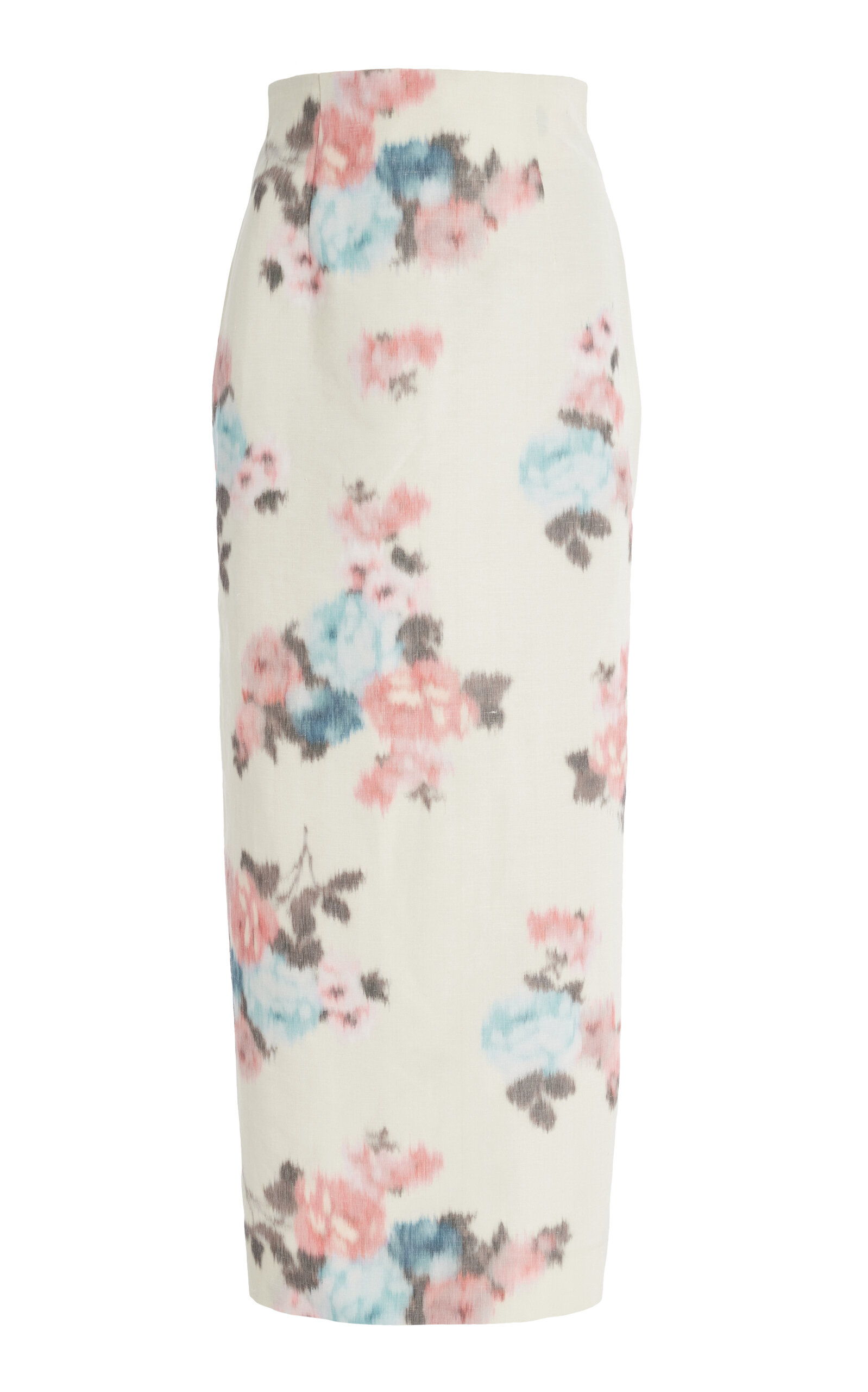 Shop Philosophy Di Lorenzo Serafini Floral Taffeta Midi Skirt