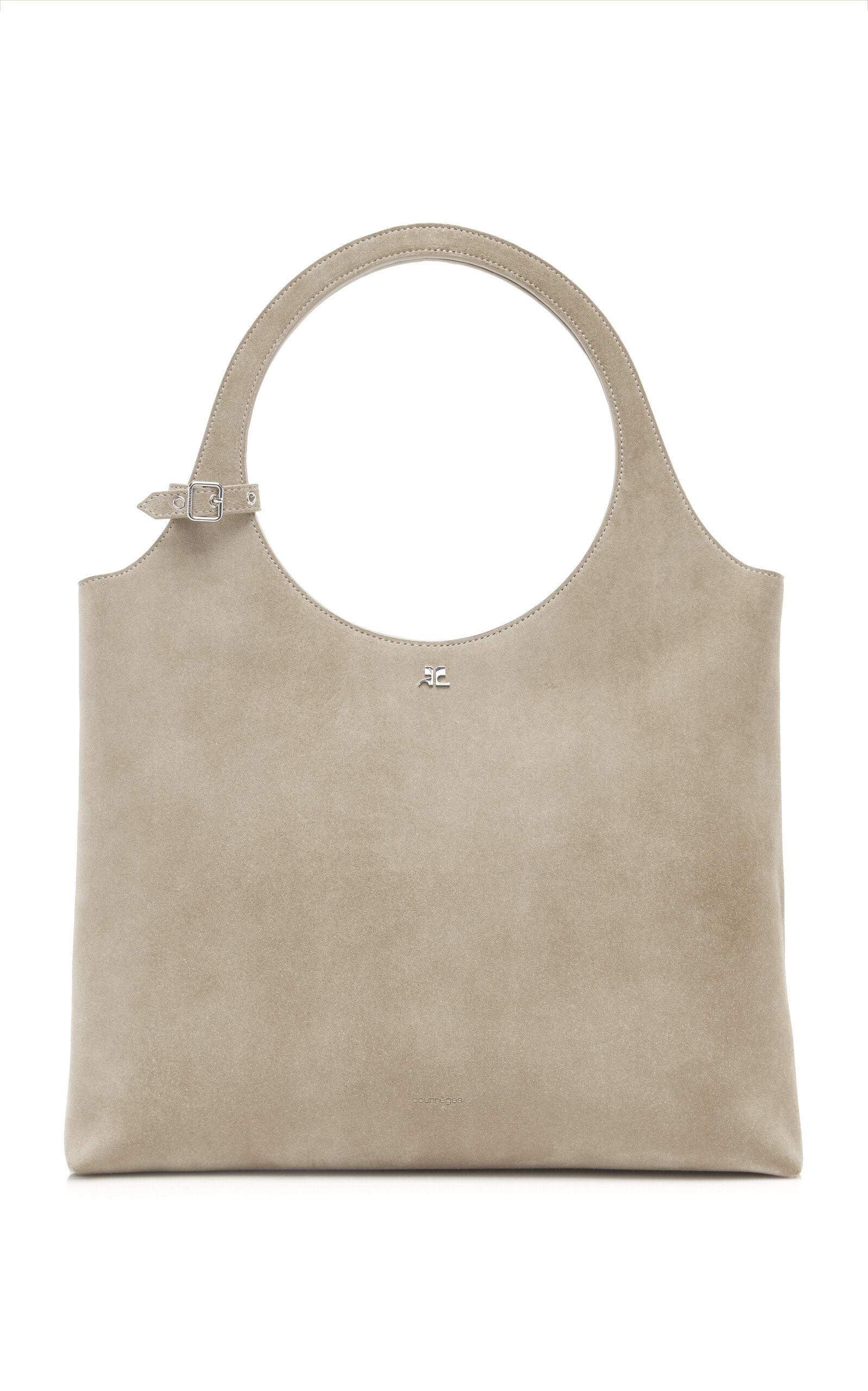 Courrèges Holy Suede Tote Bag