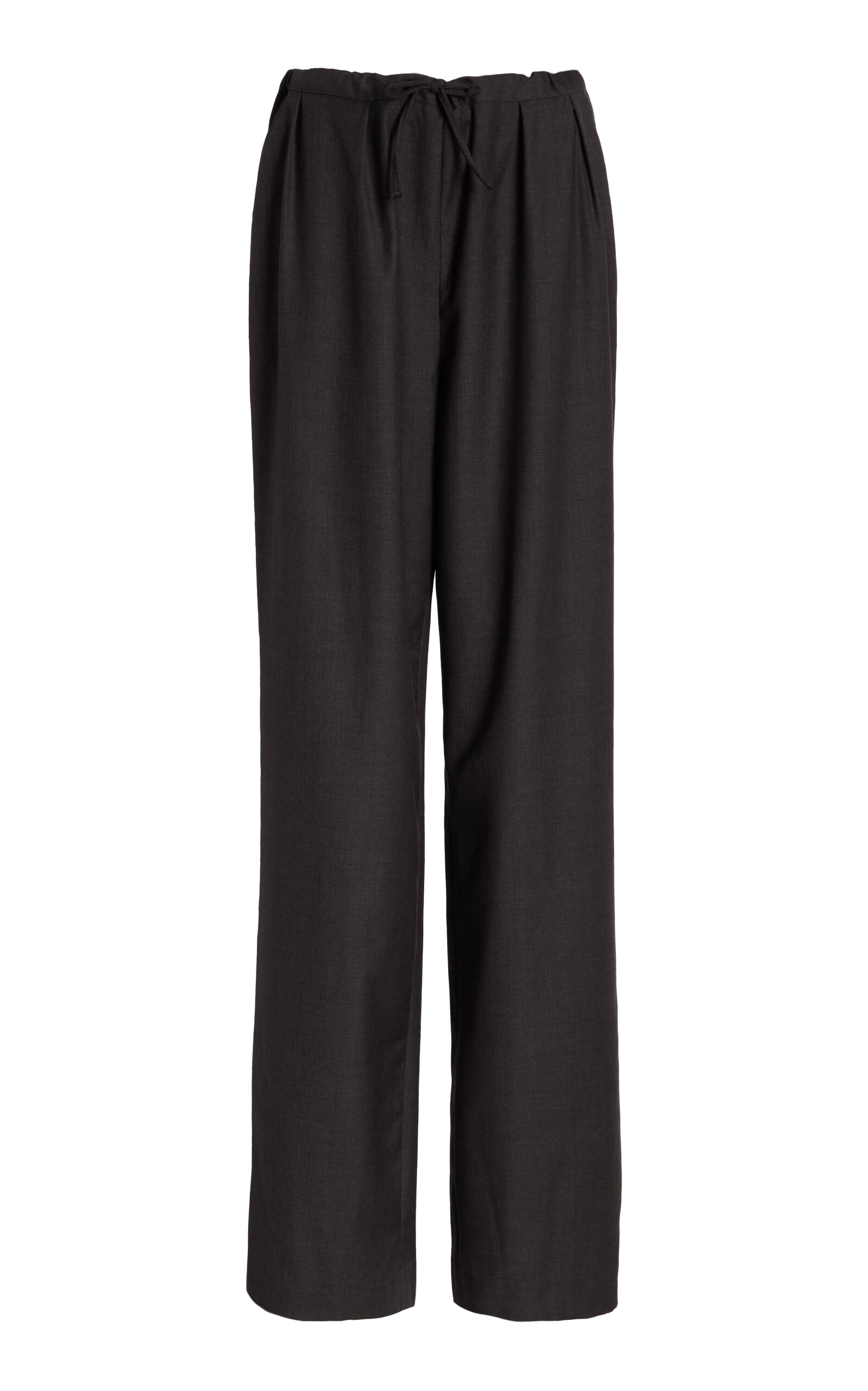 Loulou de Saison Cove Wide-Leg Pants - Black