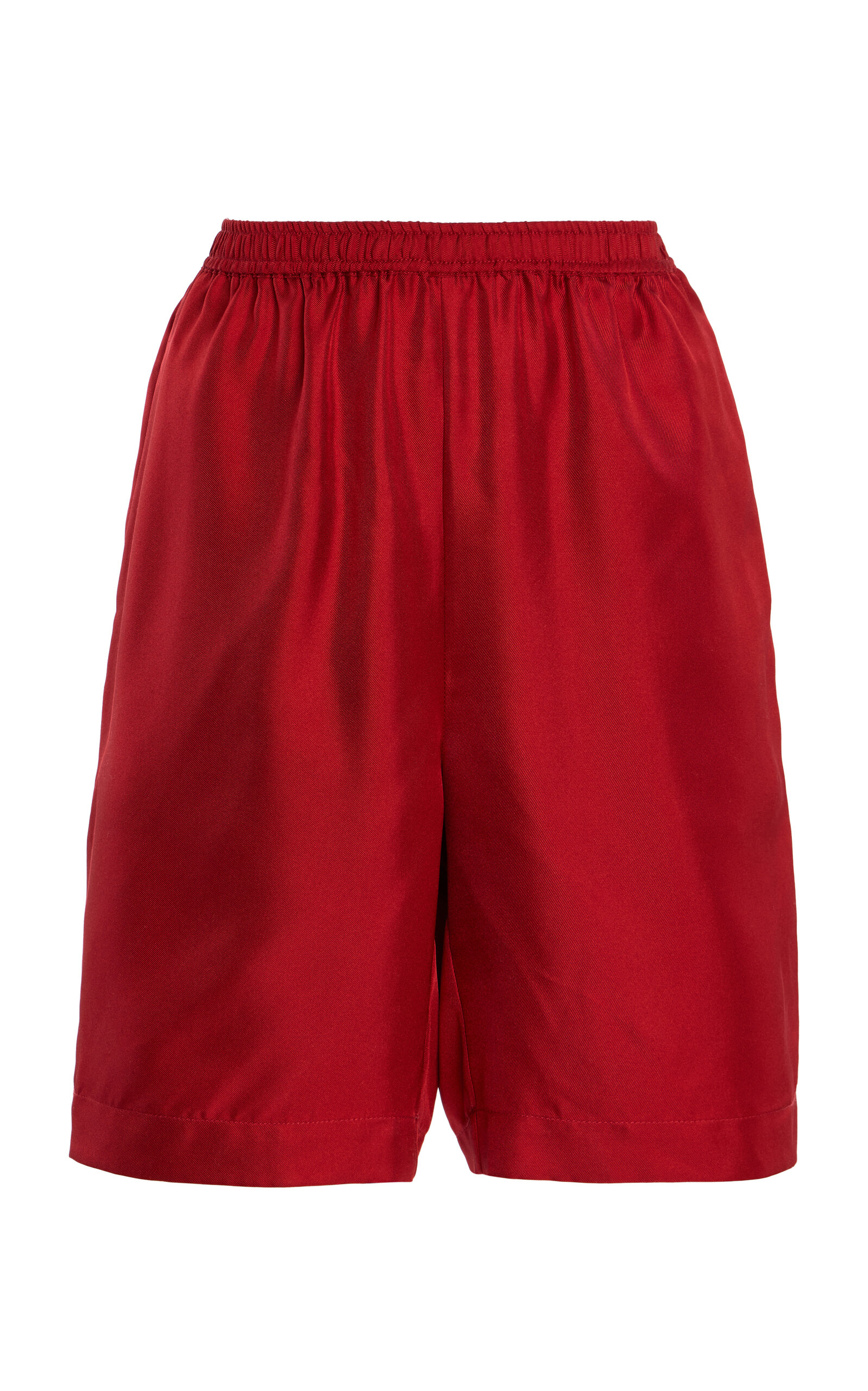 LOULOU DE SAISON ZINIA SILK SHORTS