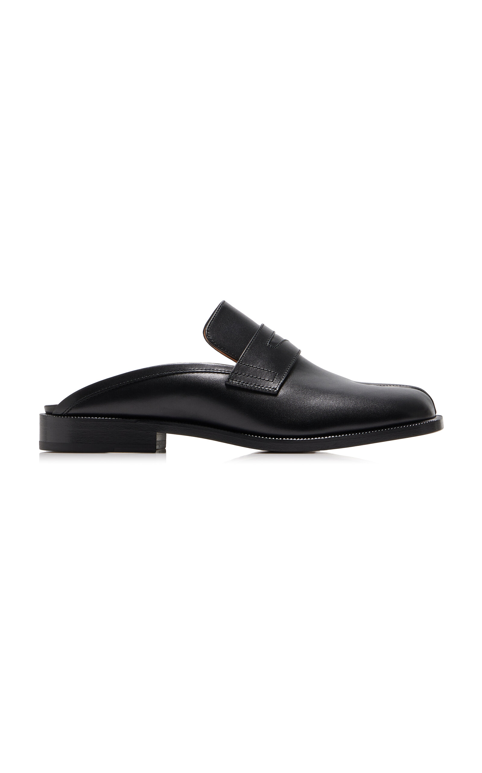 Maison Margiela Tabi Leather City Loafer Mules - Women's Shoes