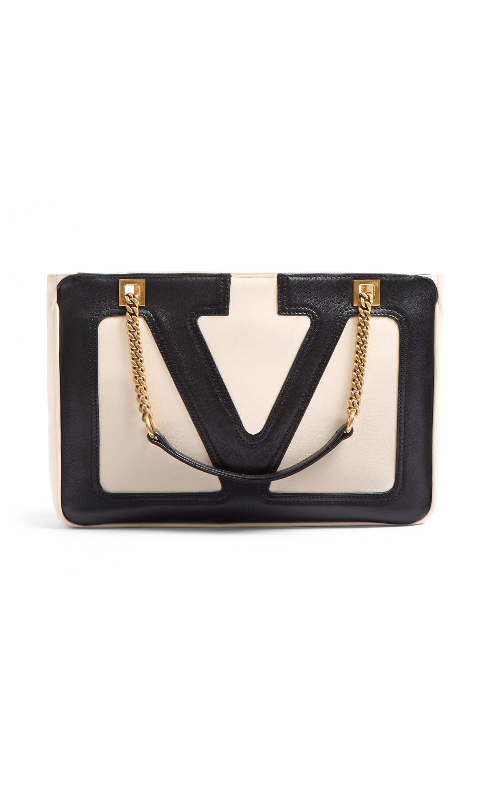 Valentino Garavani Viva Superstar Small Leather Tote Bag