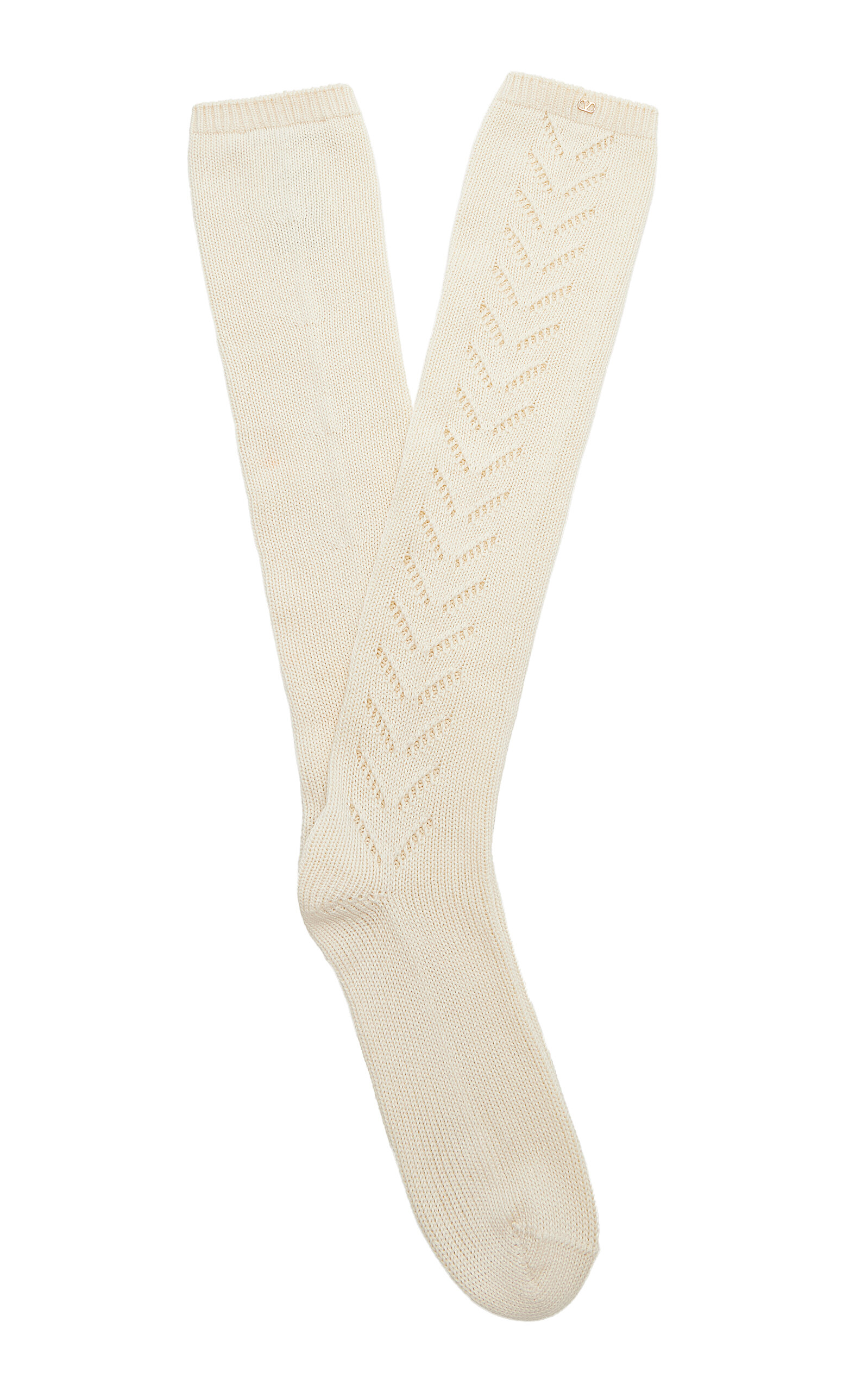 Valentino Garavani Cotton Knee Socks
