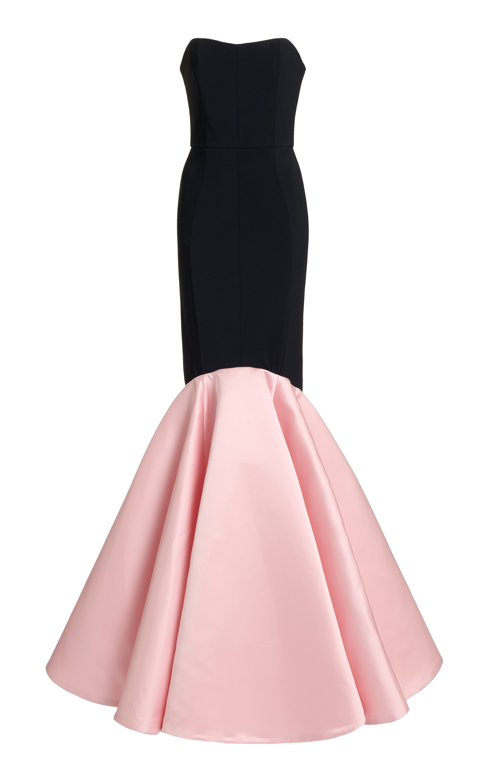 Morowa Corset Pleated Gown