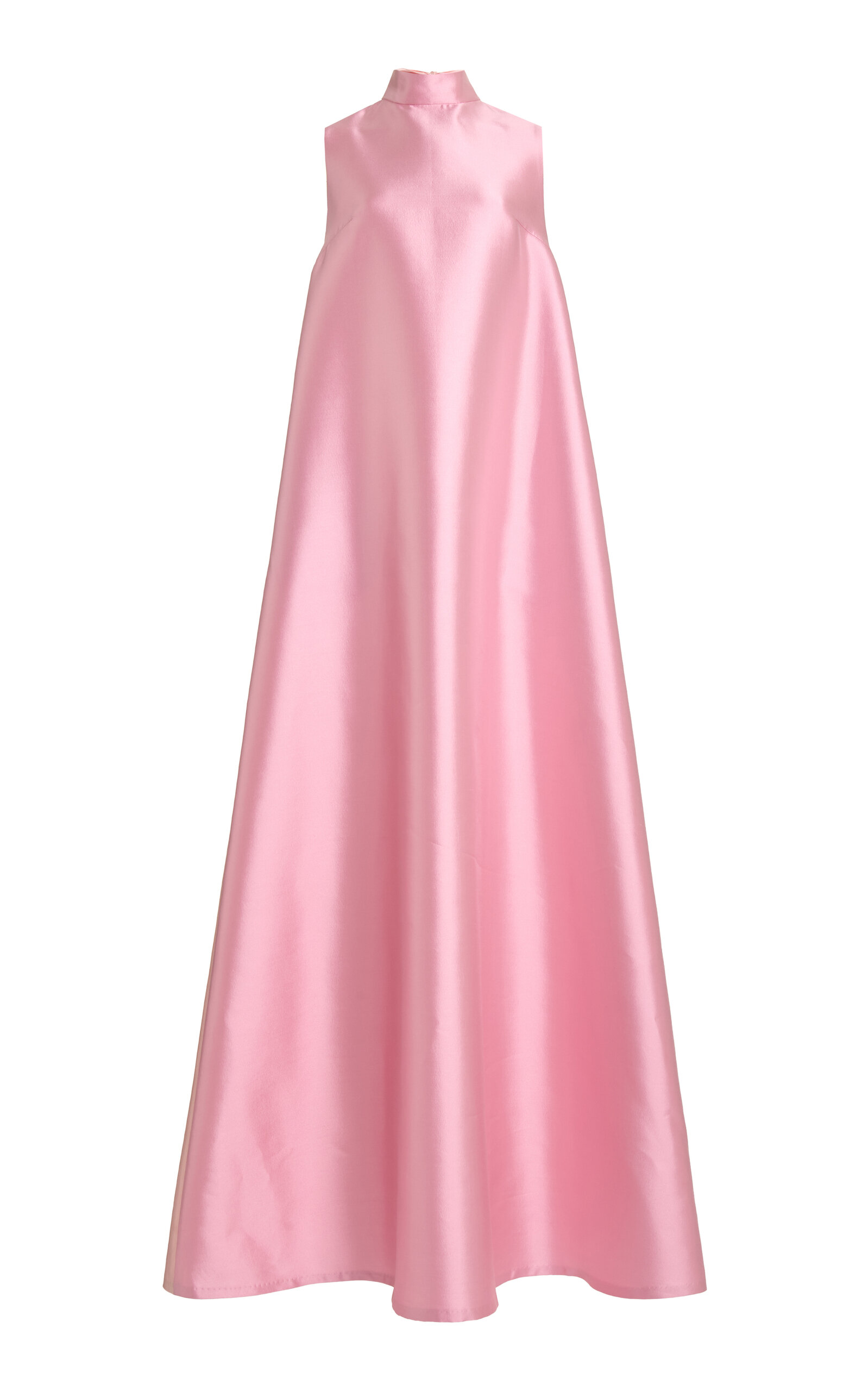 Quiven Silk-Wool Gown