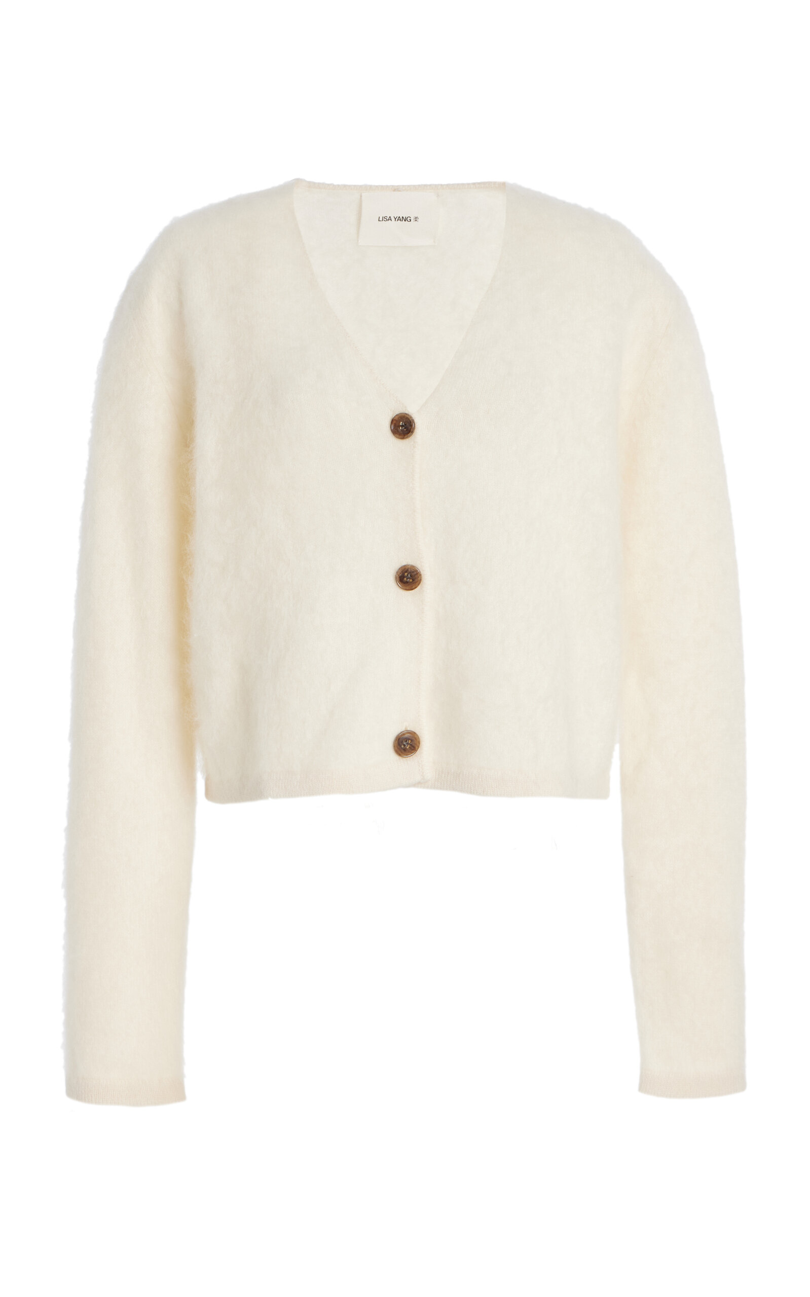 Lisa Yang Filippa Cashmere Cardigan - Ivory