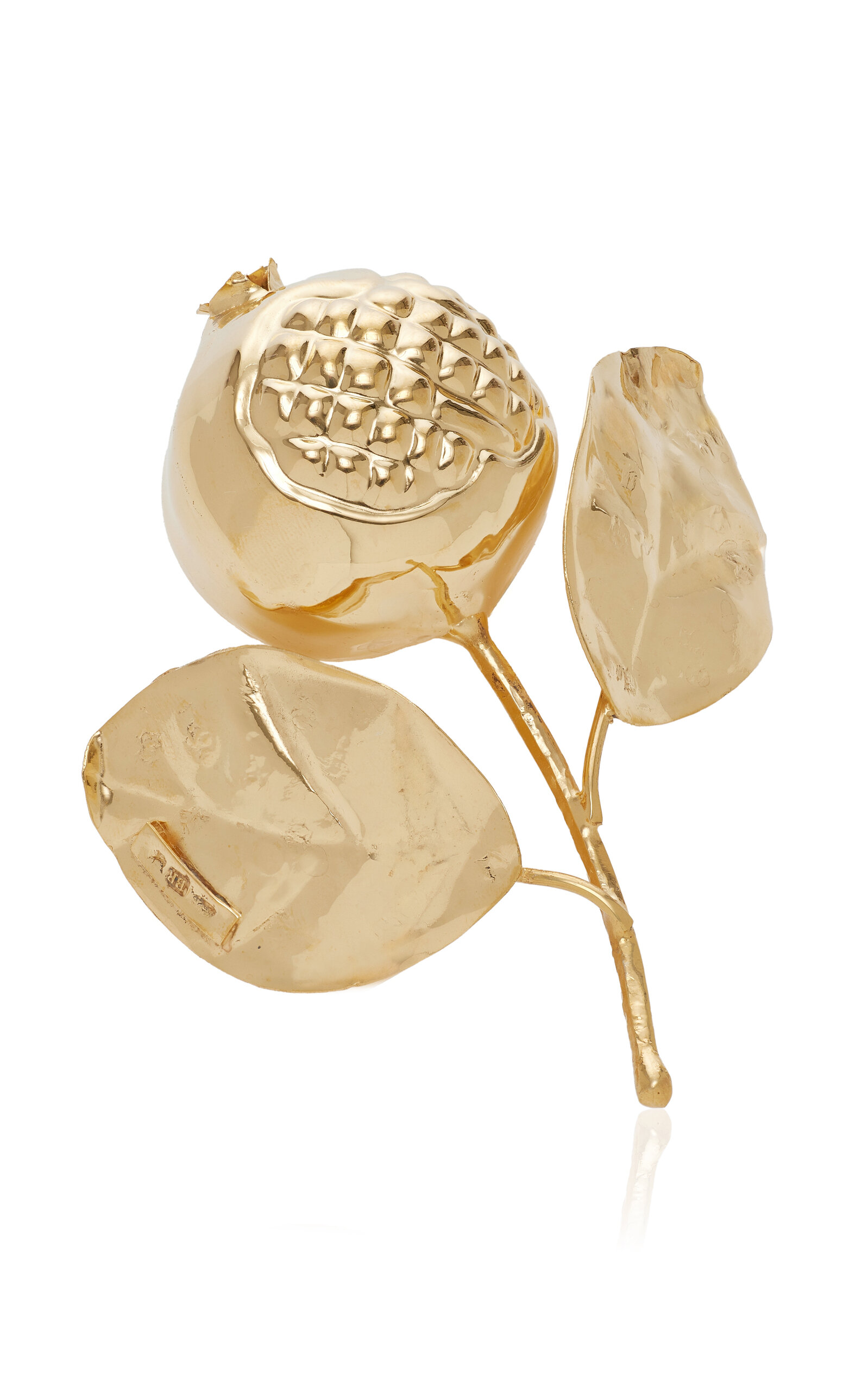 Brandimarte Small Gold Pomegranate - Gold