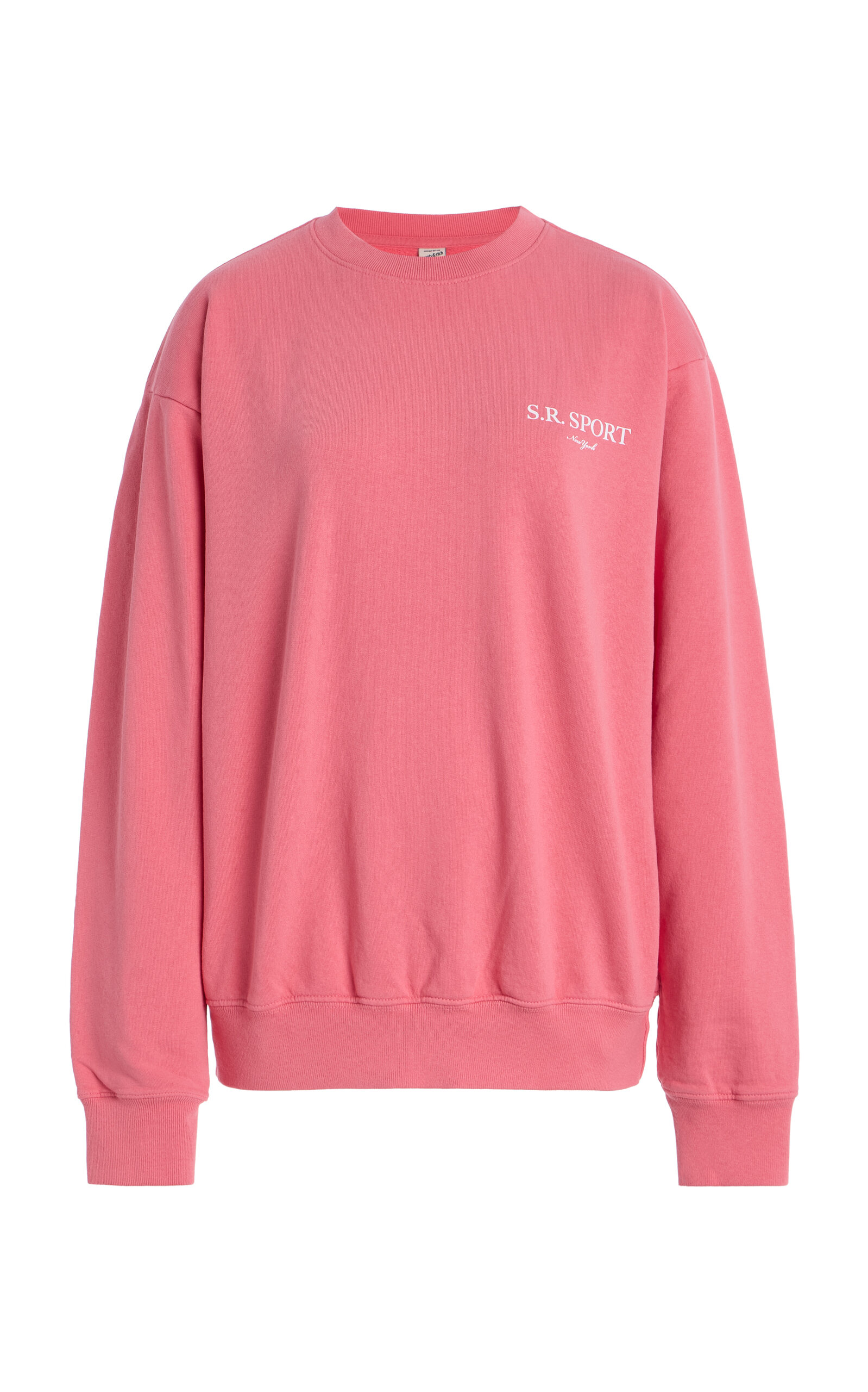 Sporty & Rich Wimbledon Cotton Sweatshirt