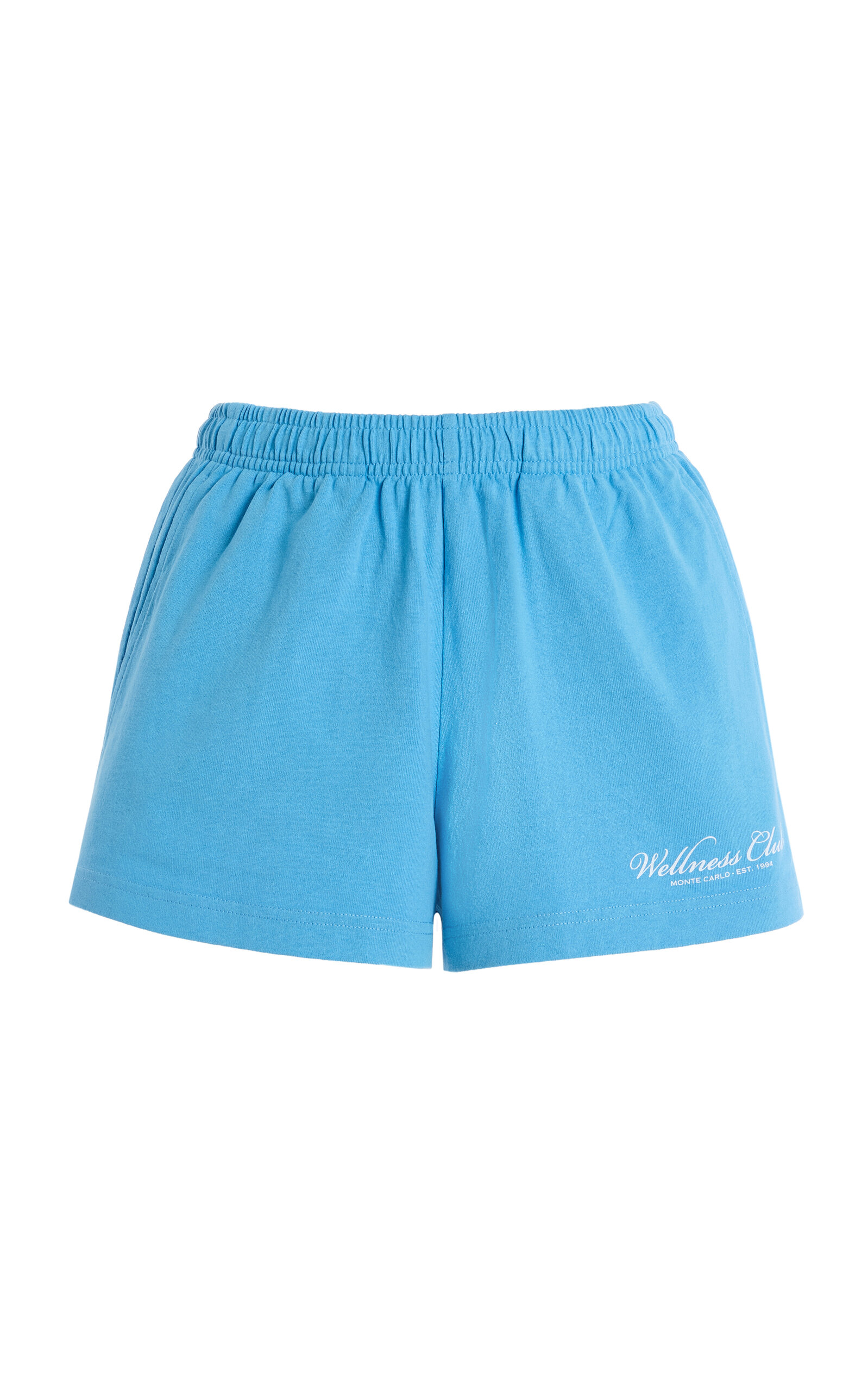 Sporty & Rich Wellness Club Cotton Disco Shorts