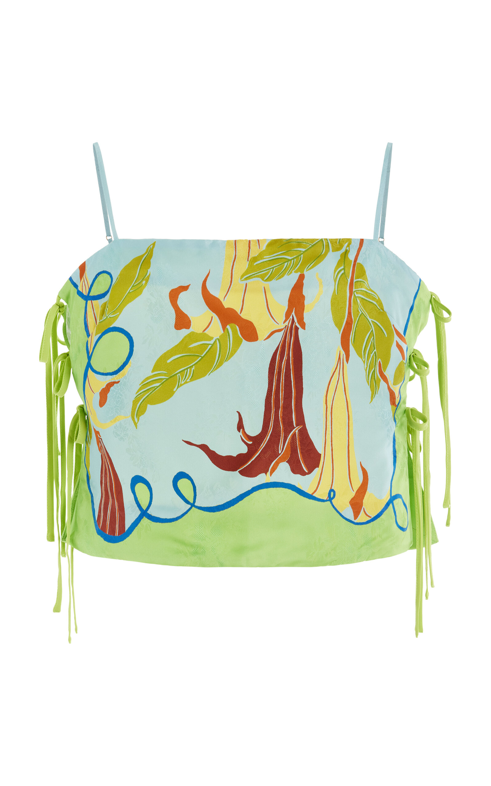 ALÉMAIS Rafaela Tie-Detailed Top