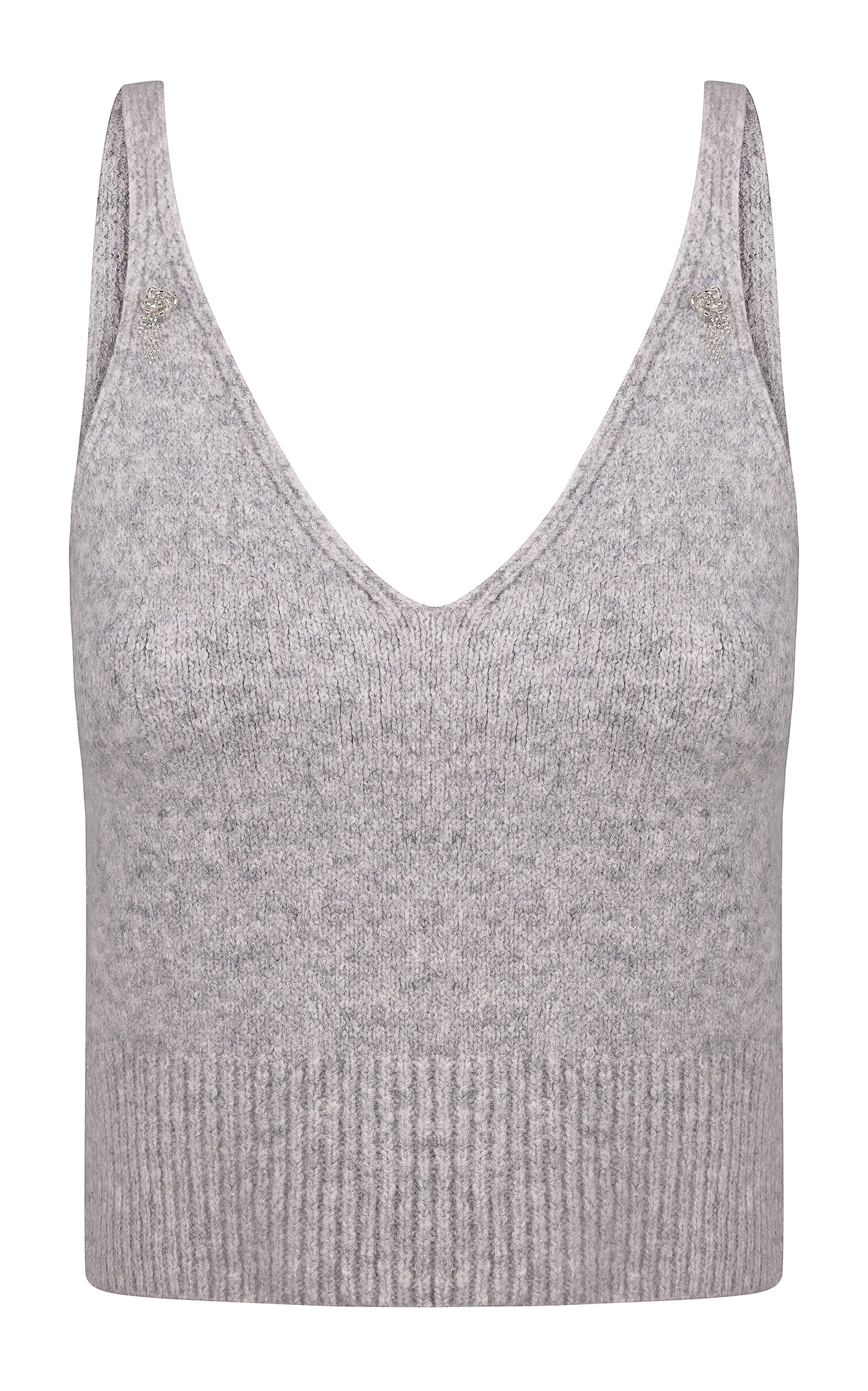 Anna October Mylene Knit Top - Grey