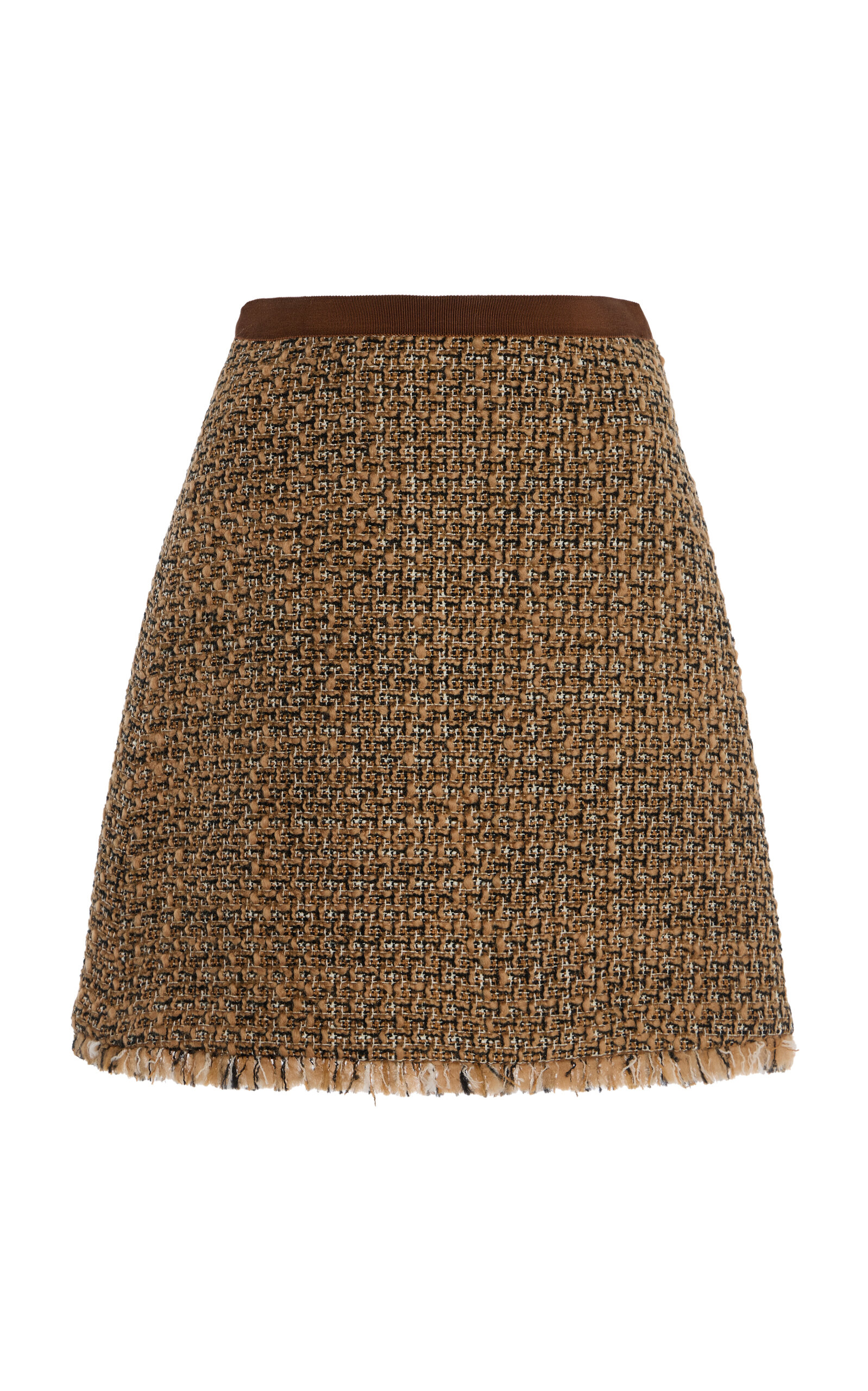 Valentino Tweed Mini Skirt In Multi