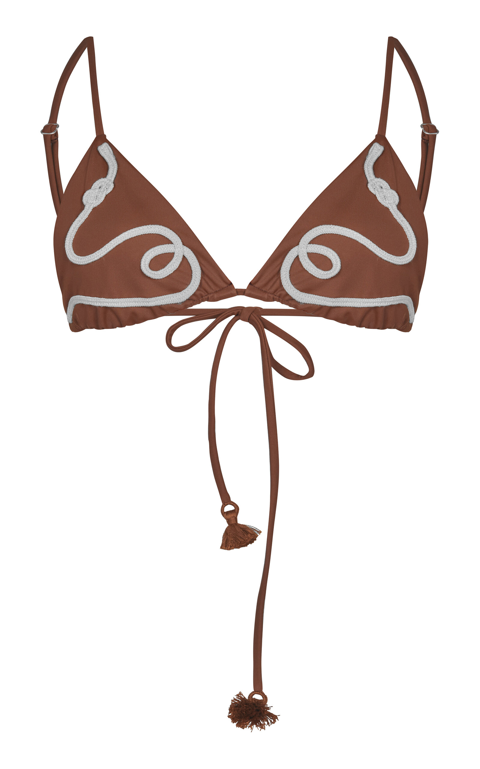 Johanna Ortiz Second Nature Bikini Top - Neutral - XS