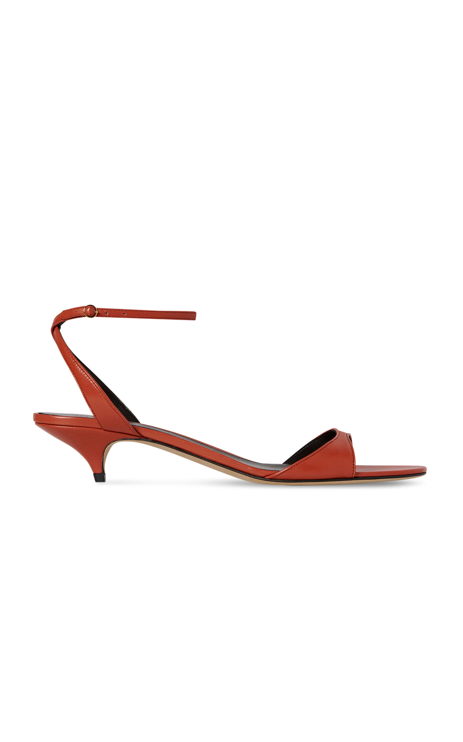 The Row 'vika' Open Toe Sandals In Red