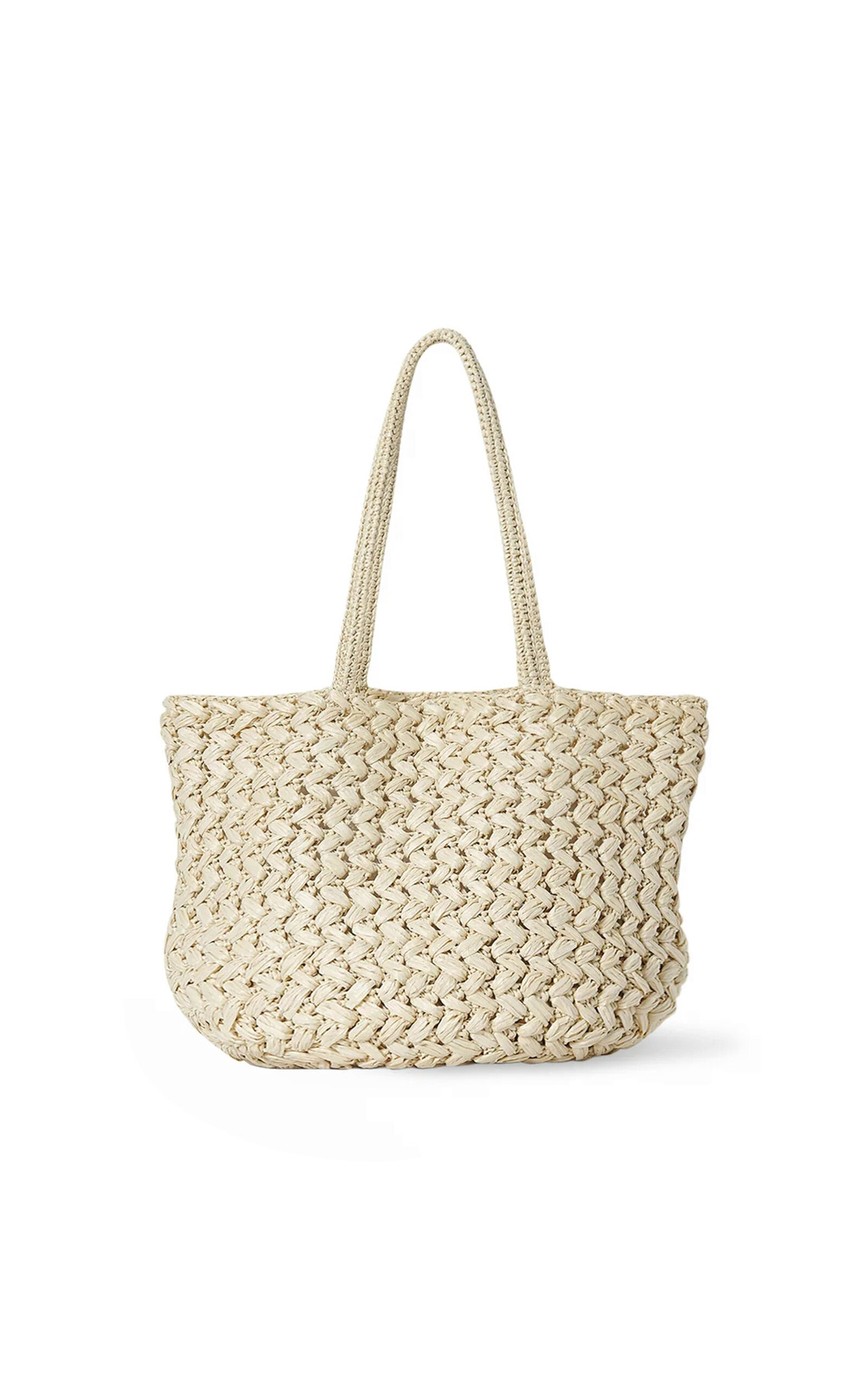 The Row Estelle Raffia Tote Bag