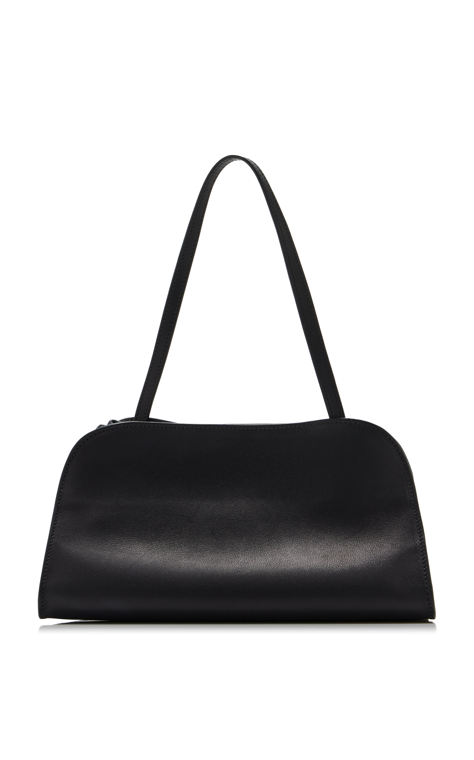 The Row Peggy Leather Clutch