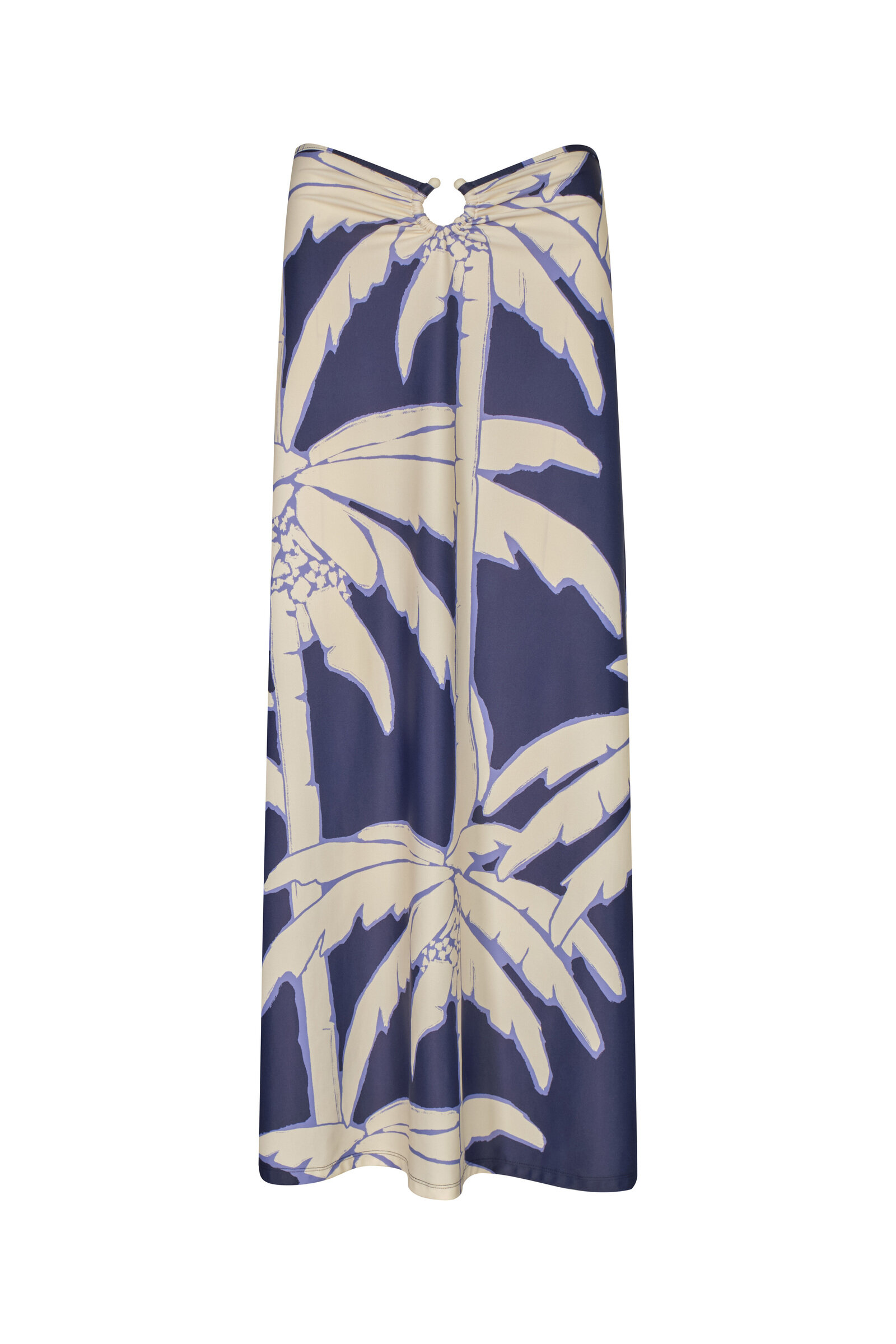 JOHANNA ORTIZ BREATH OF LIFE RING-DETAILED MIDI SKIRT