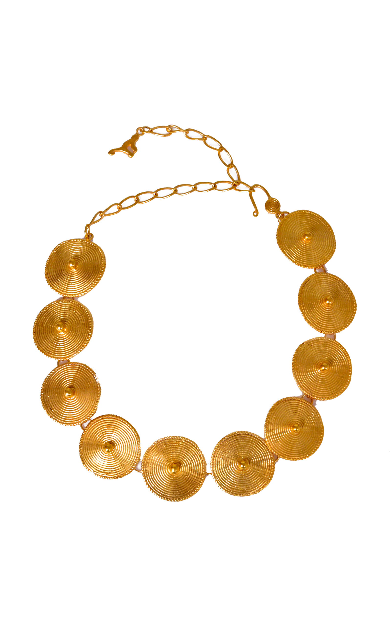 Cano Makmu 24k Gold-plated Necklace In Gold