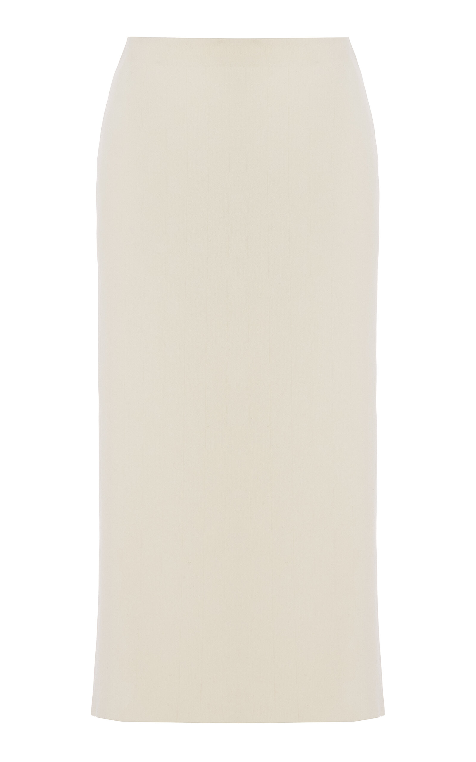 Petra Checked-Jacquard Cotton-Blend Midi Skirt