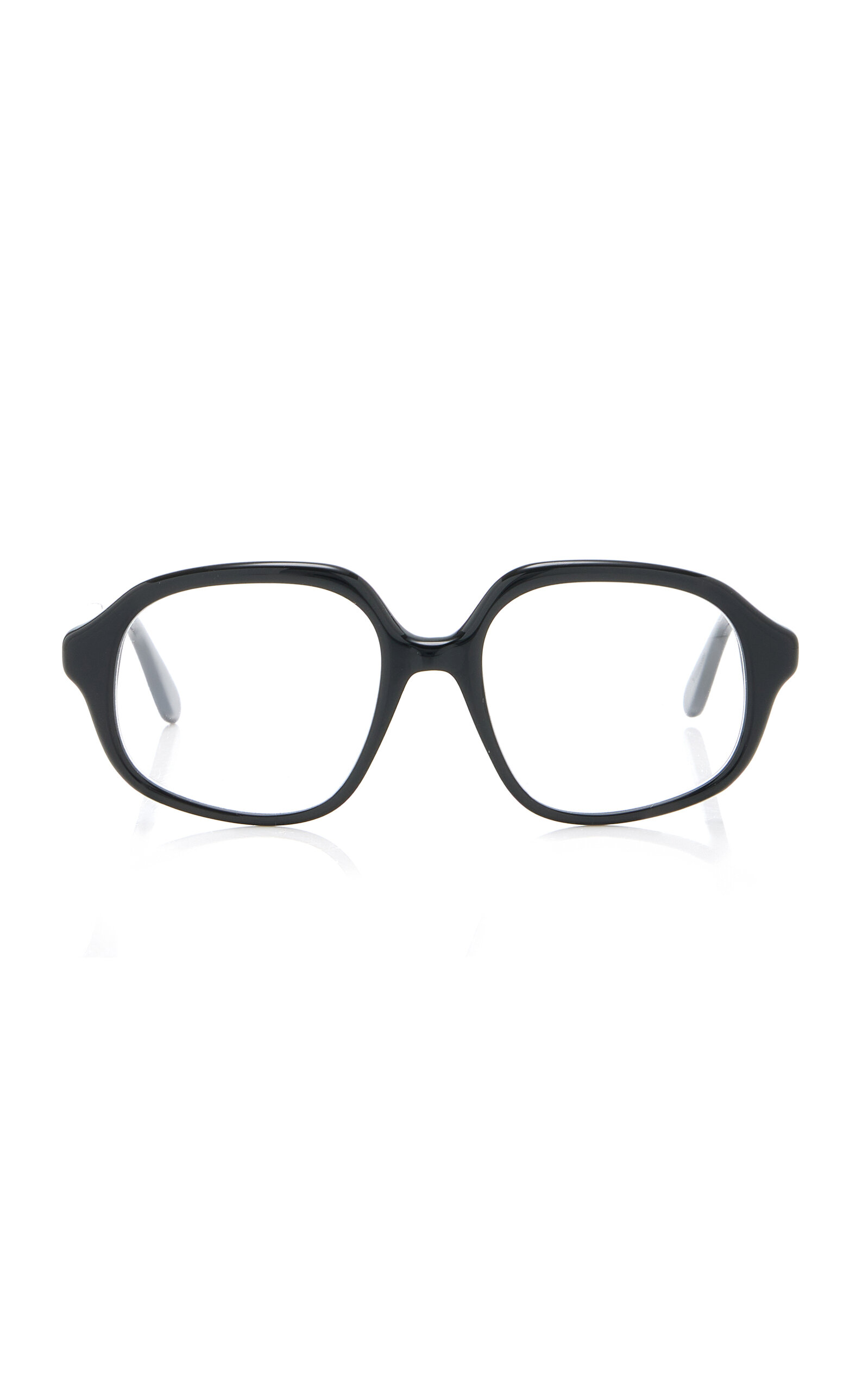 Loewe Curvy Oversized Square-Frame Acetate Glasses