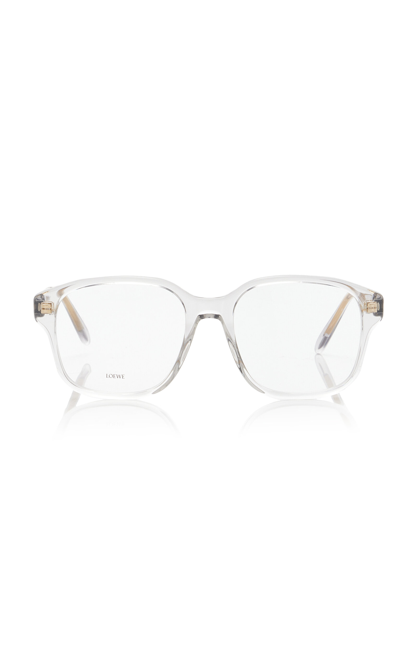 Loewe Gray Slim Glasses In Grey