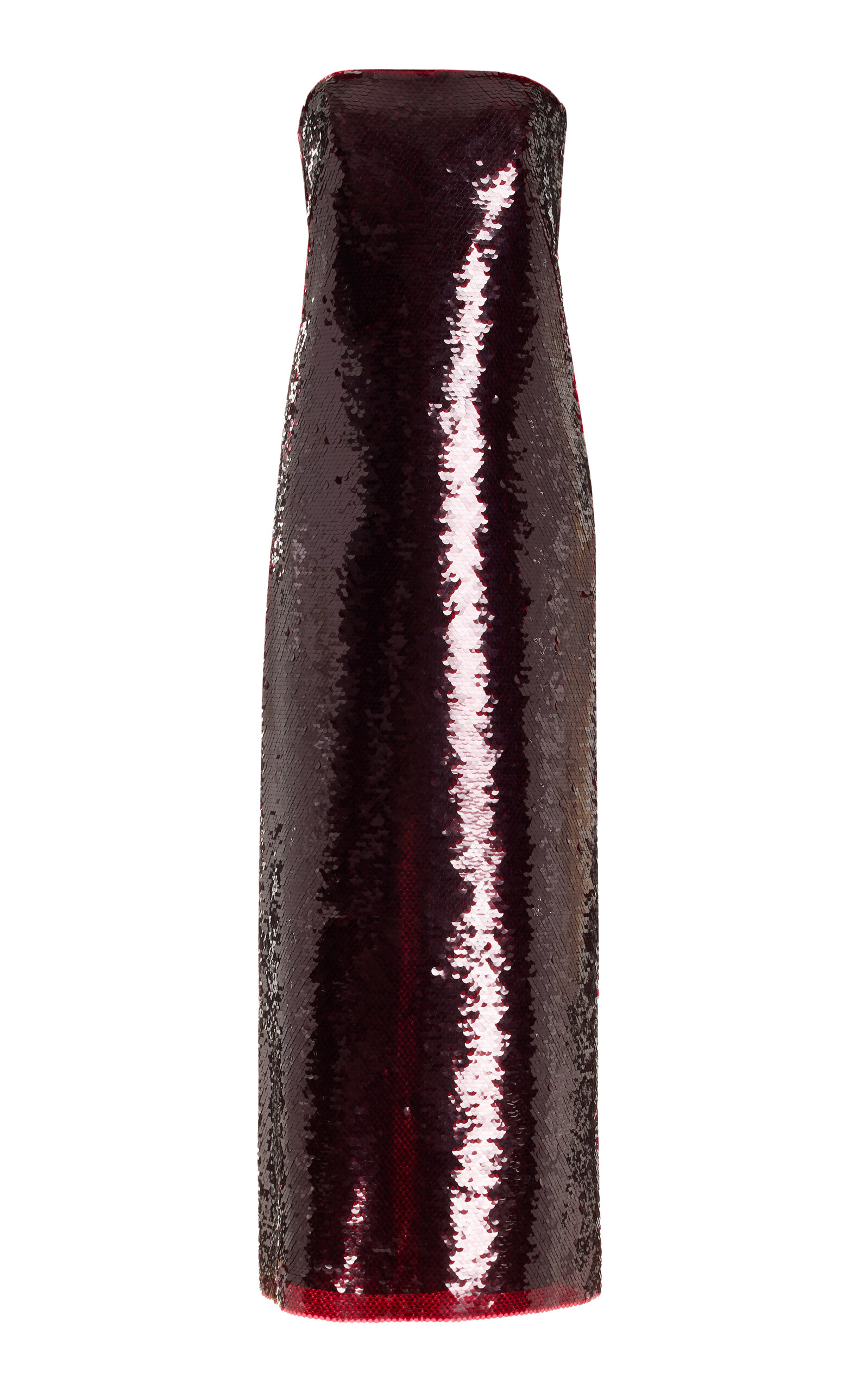 Exclusive Sequin Strapless Dress