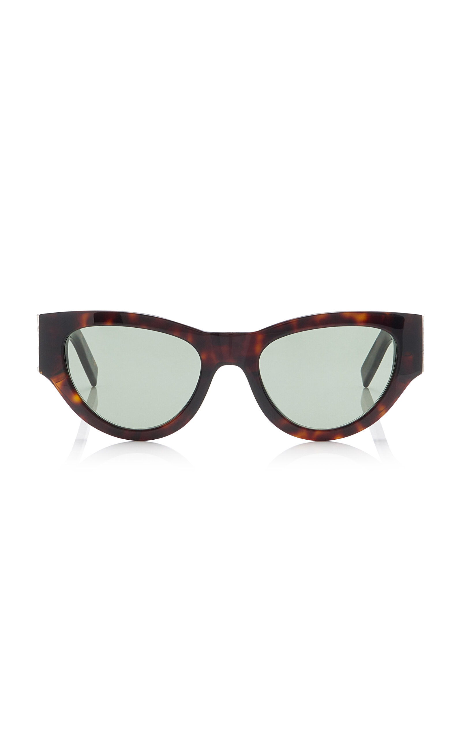Saint Laurent Cat-eye Tortoiseshell Acetate Sunglasses In Brown