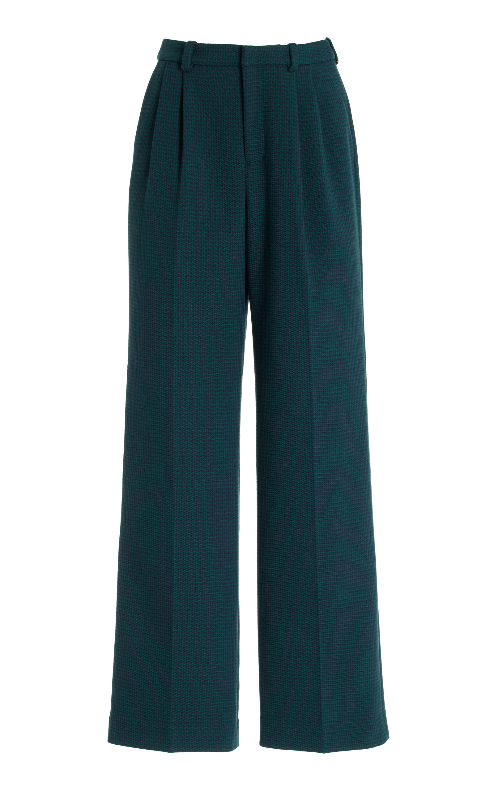 Favorite Daughter The Low Favorite Twill Straight-Leg Pants - Green