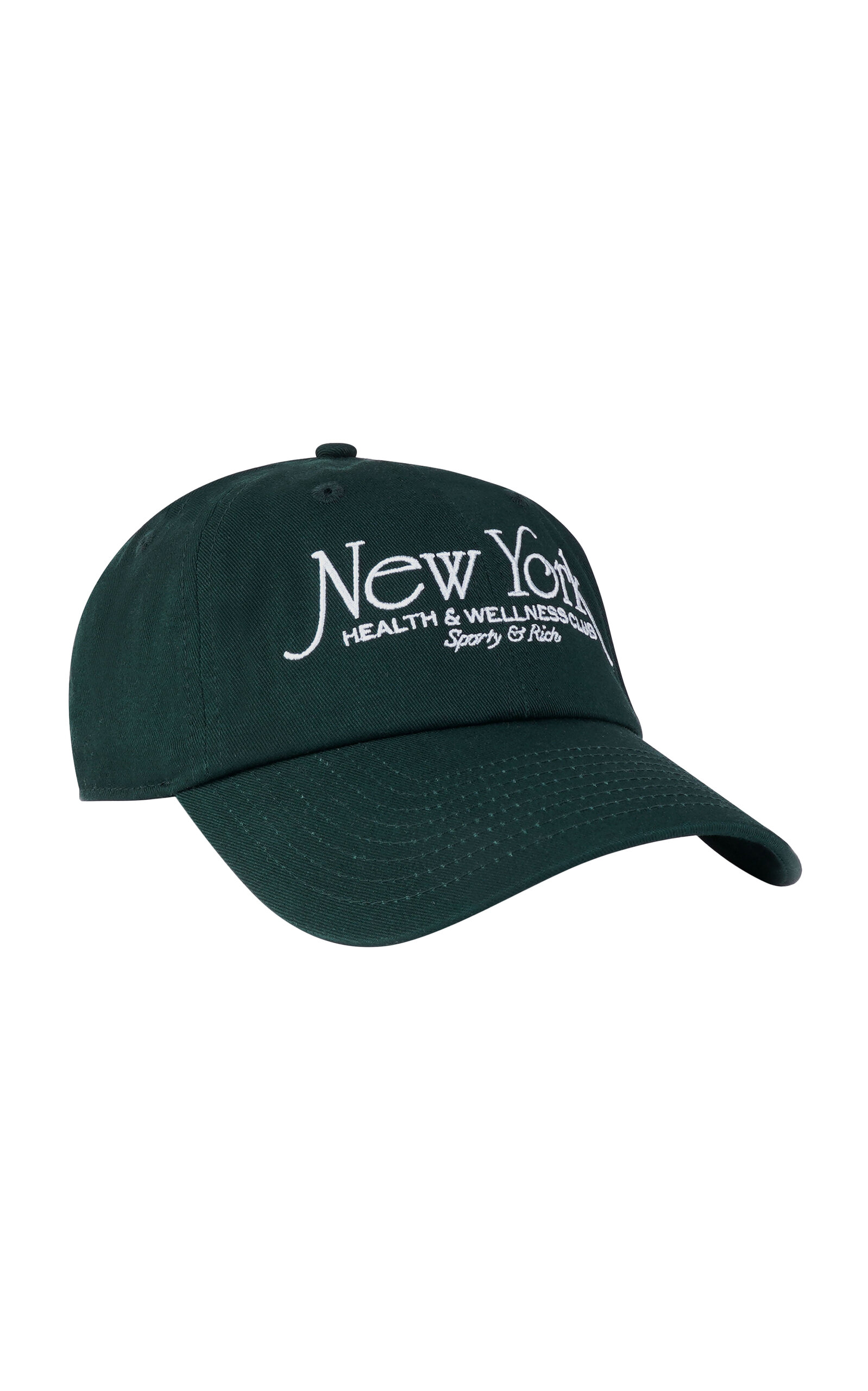 Shop Sporty And Rich Ny '94 Cotton Baseball Cap In Green