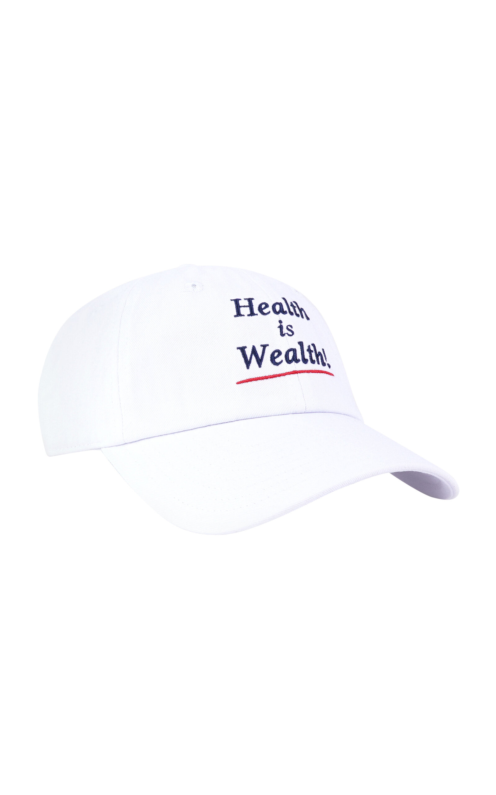 Sporty & Rich Health is Wealth Hat - White - OS