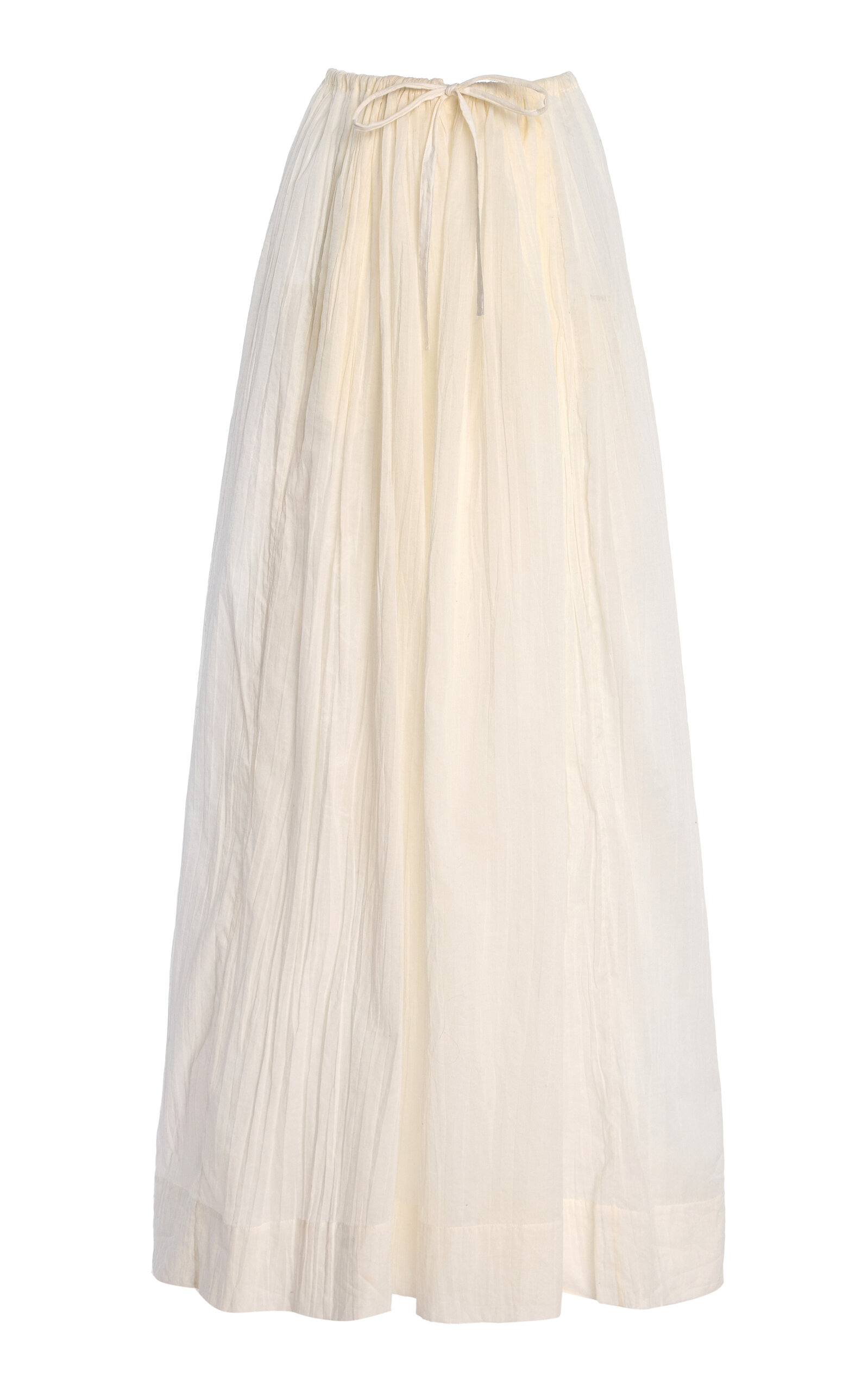 Hypnosta Cotton-Voile Wide-Leg Pants