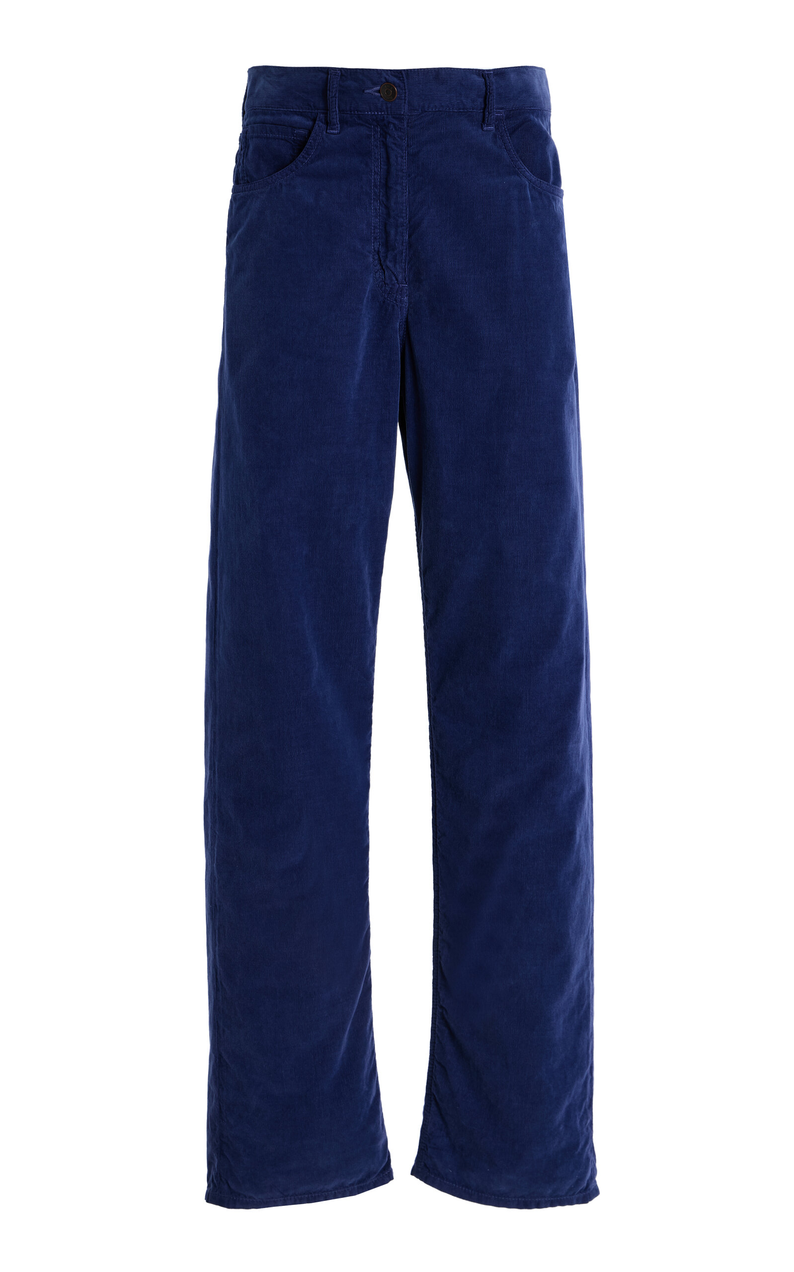 The Row Tarley Cotton Straight-Leg Pants