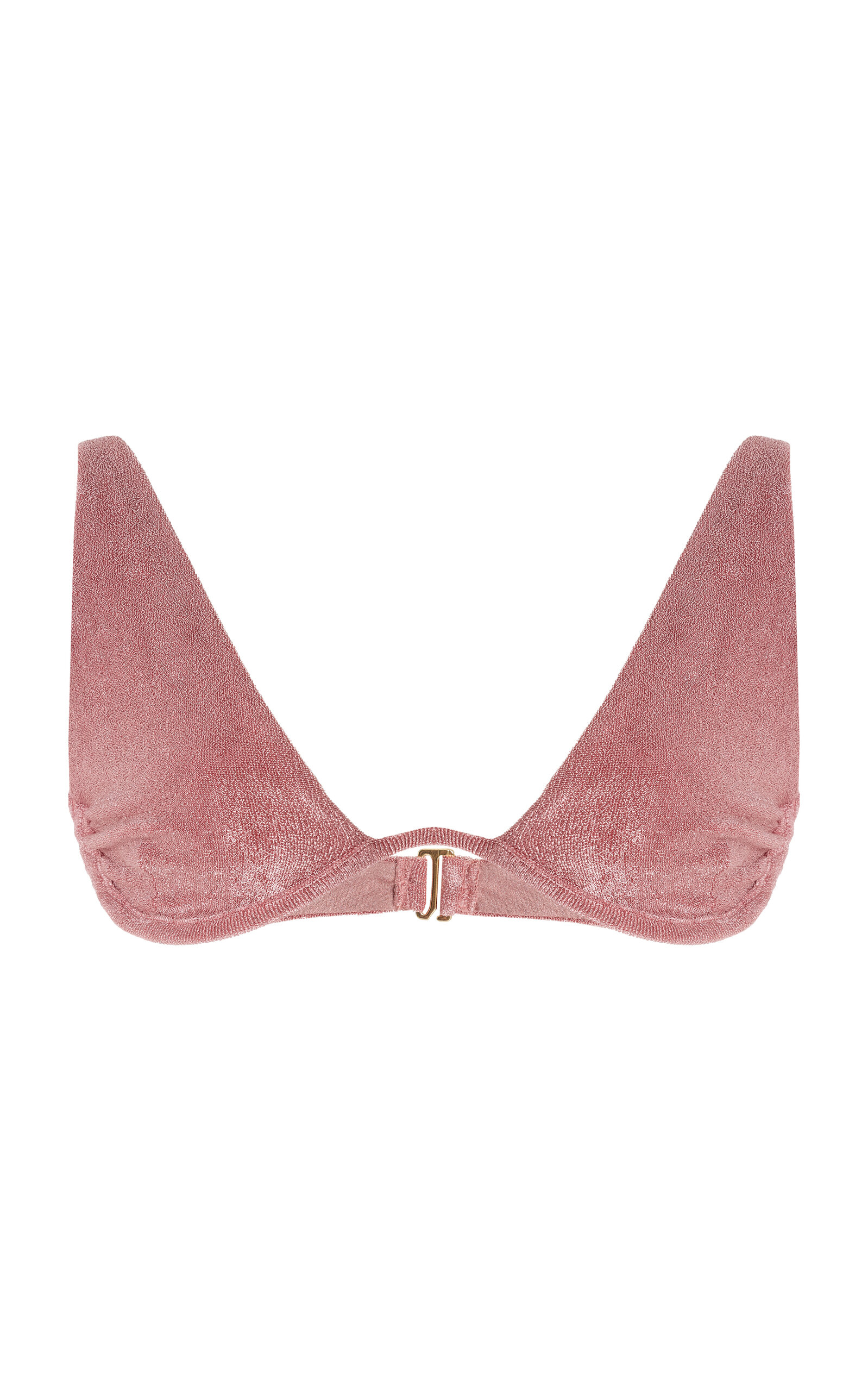 Jade Swim Paloma Bikini Top In Red