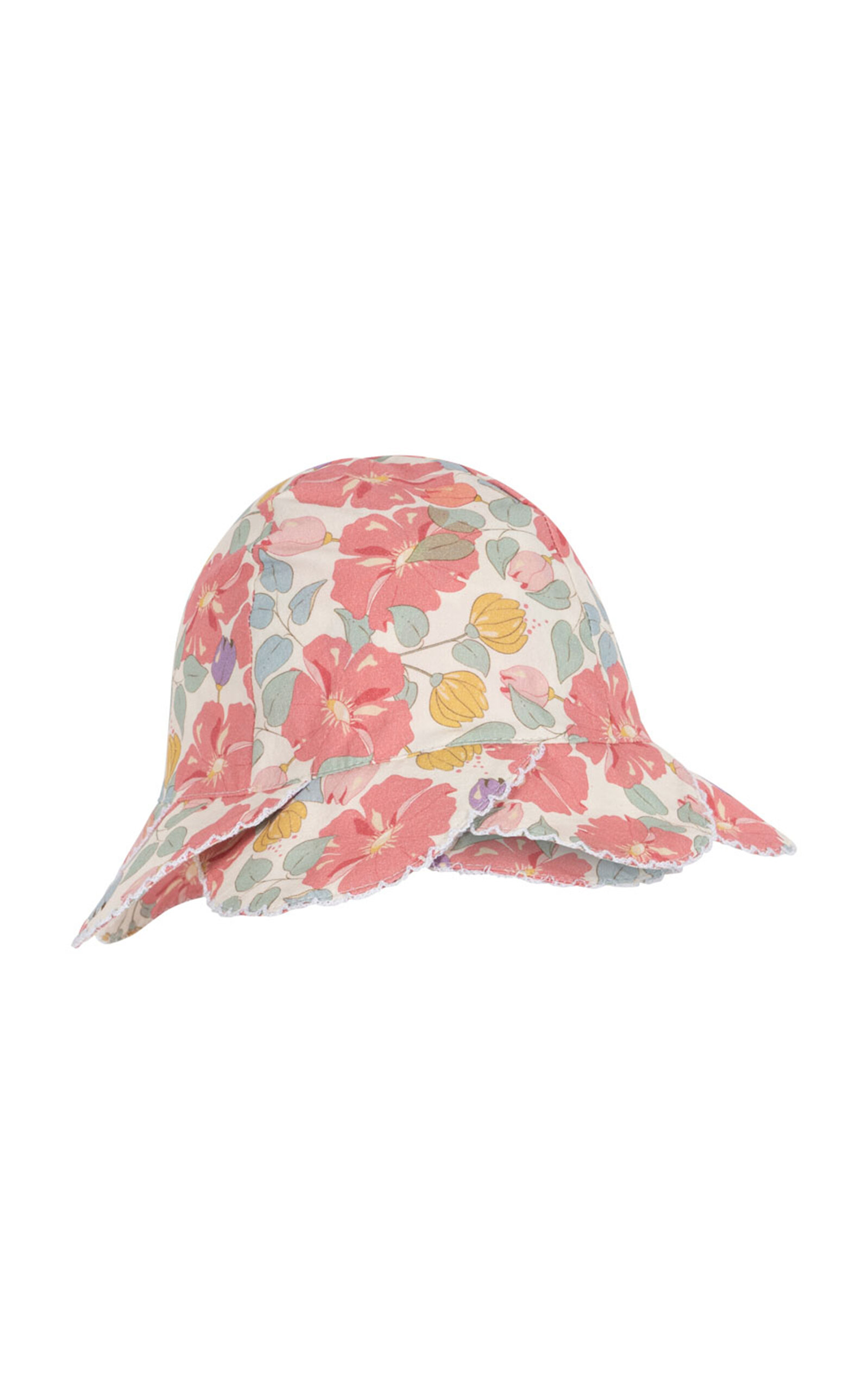Konges Sløjd Coeur Kids'Scalloped Organic Cotton Sun Hat