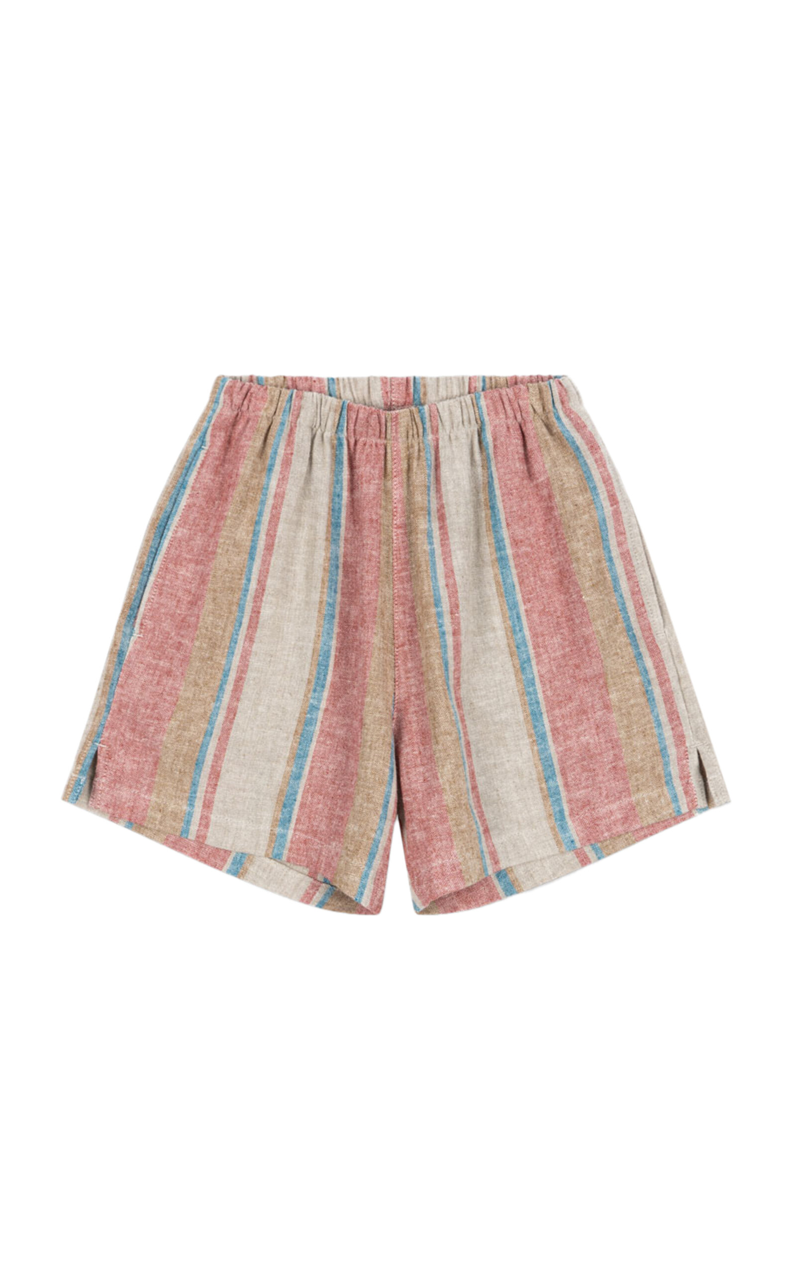 Konges Sløjd Venice Kids'Striped Linen-Blend Shorts - Women's Bags