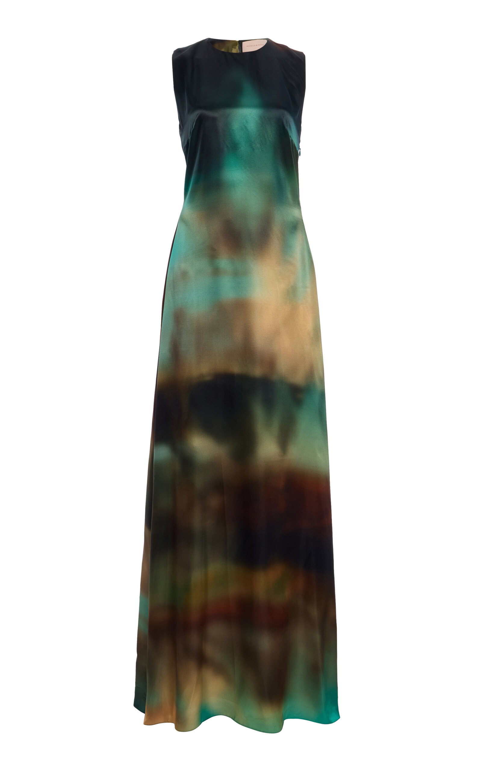 ROKSANDA Sylas Printed Silk Blend Dress