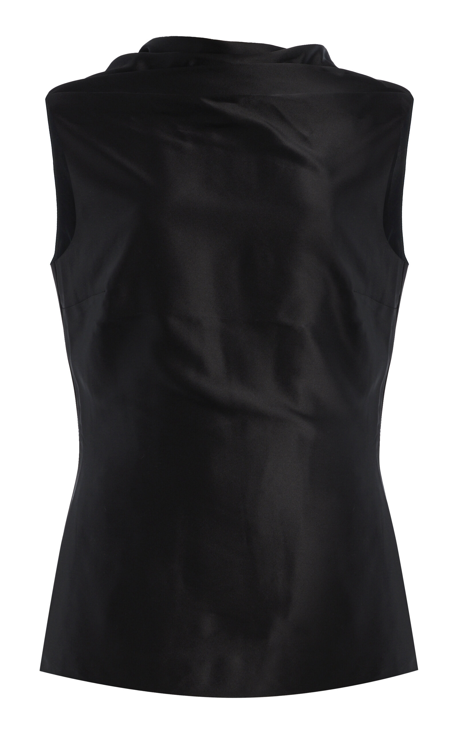 Maris Silk-Satin Top