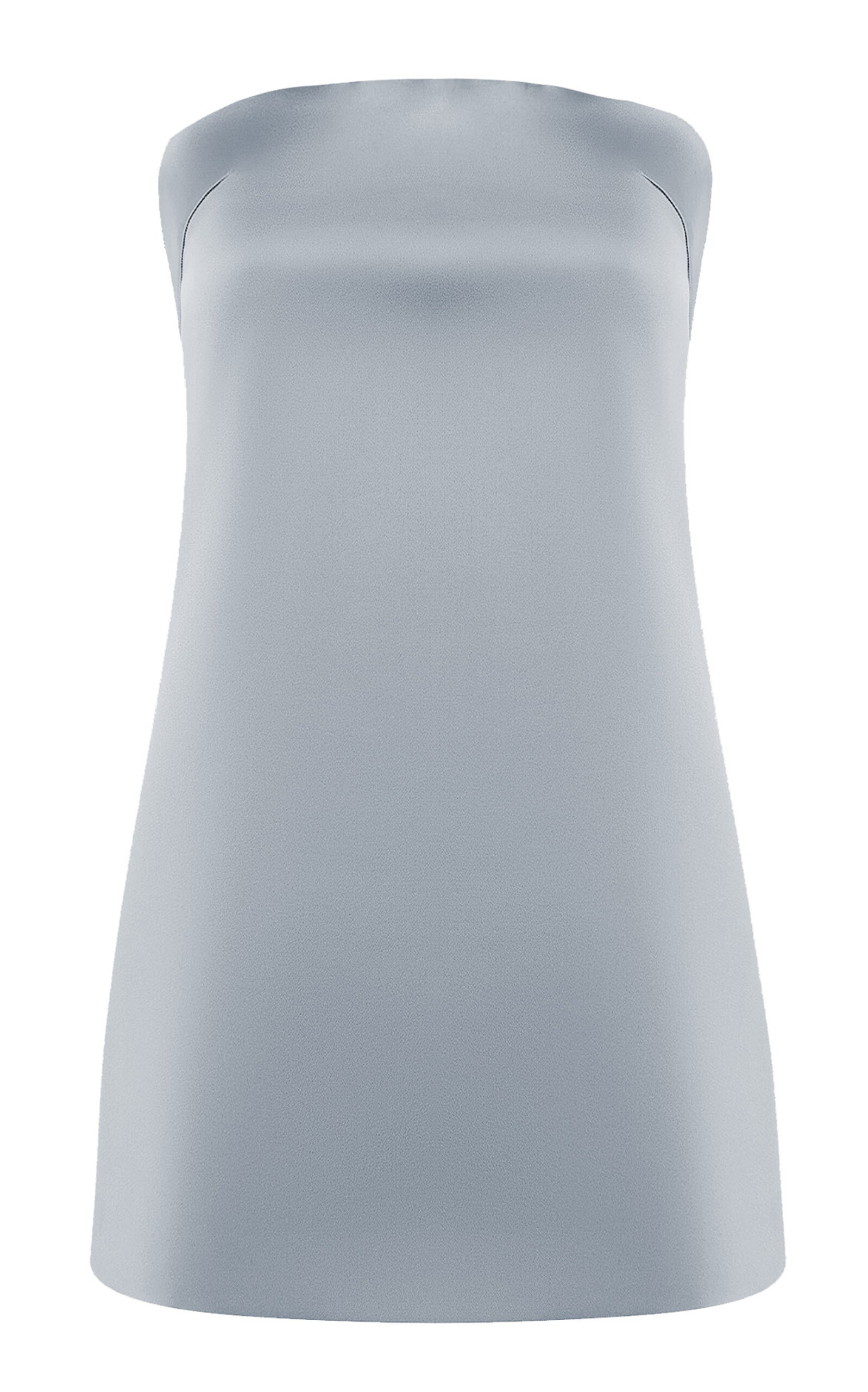 Rasario Satin Mini Dress - Grey