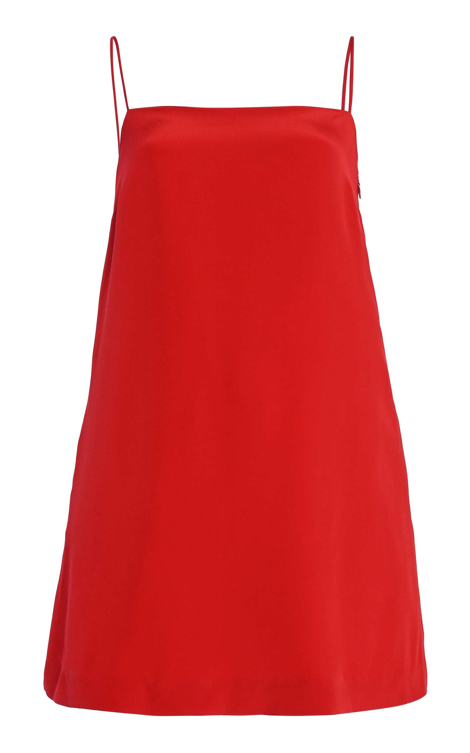 Exclusive Paros Silk Crepe Mini Dress