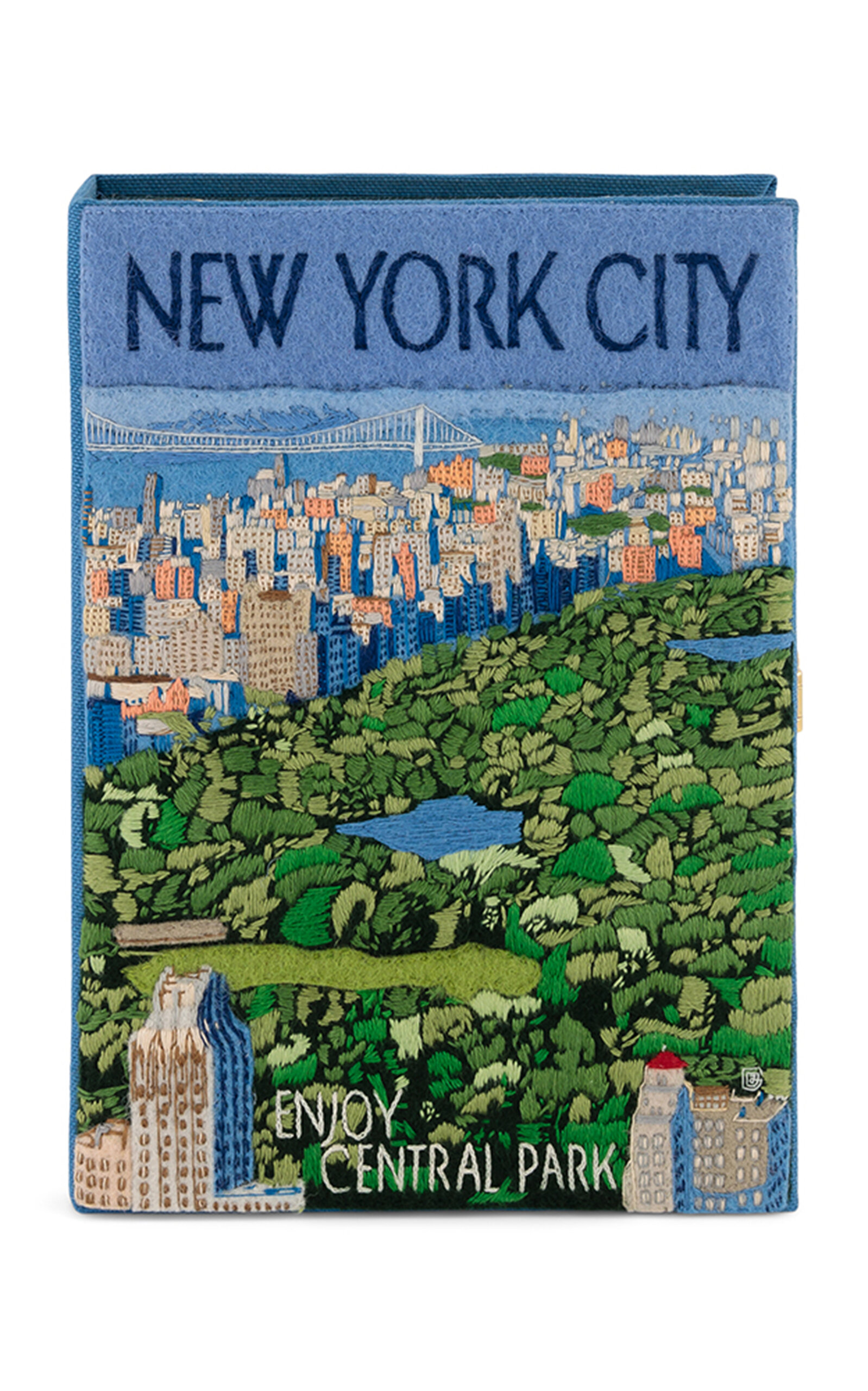 Olympia Le-Tan New York City Book Clutch - Multi - OS