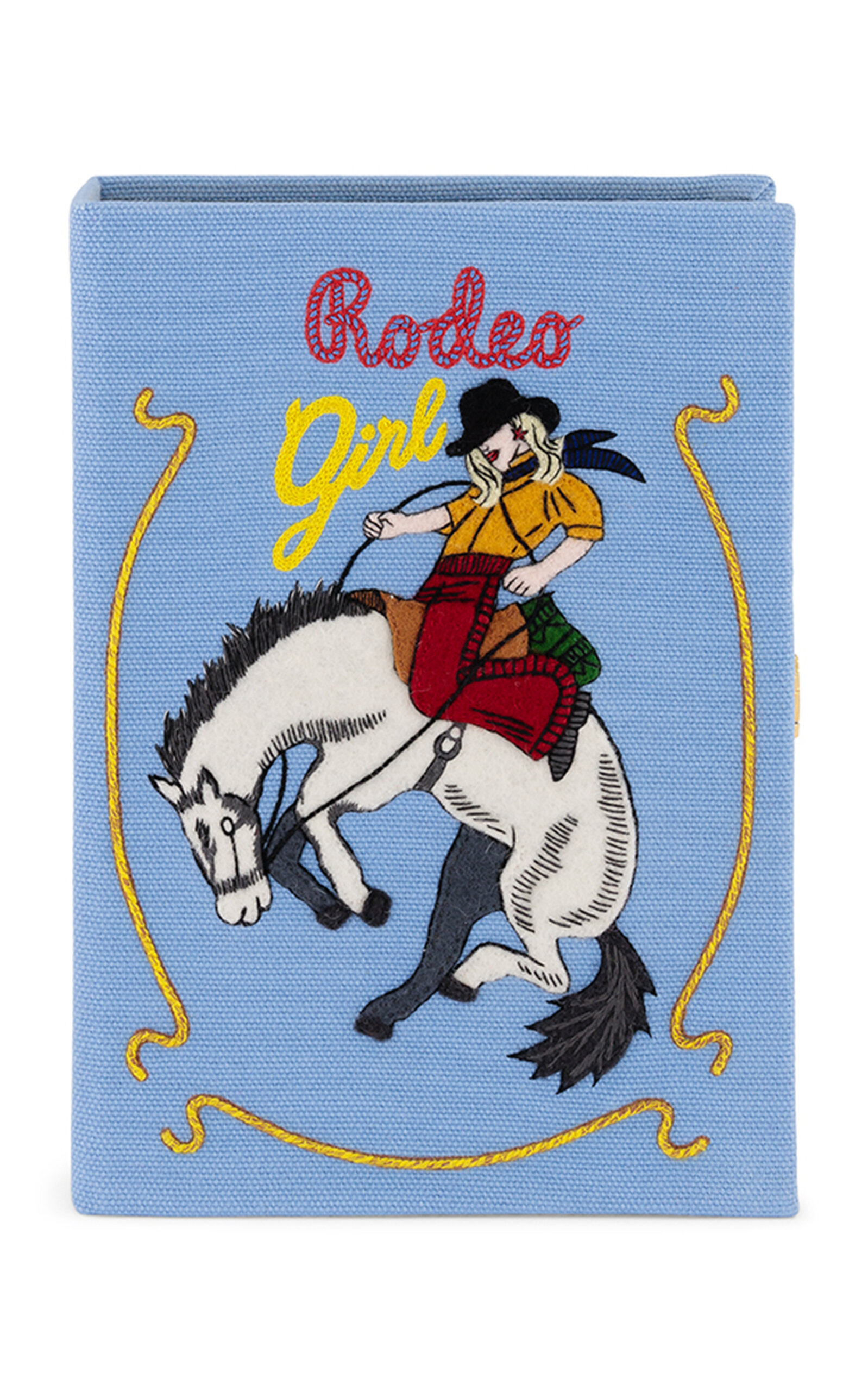 Olympia Le-Tan Rodeo Girl Book Clutch