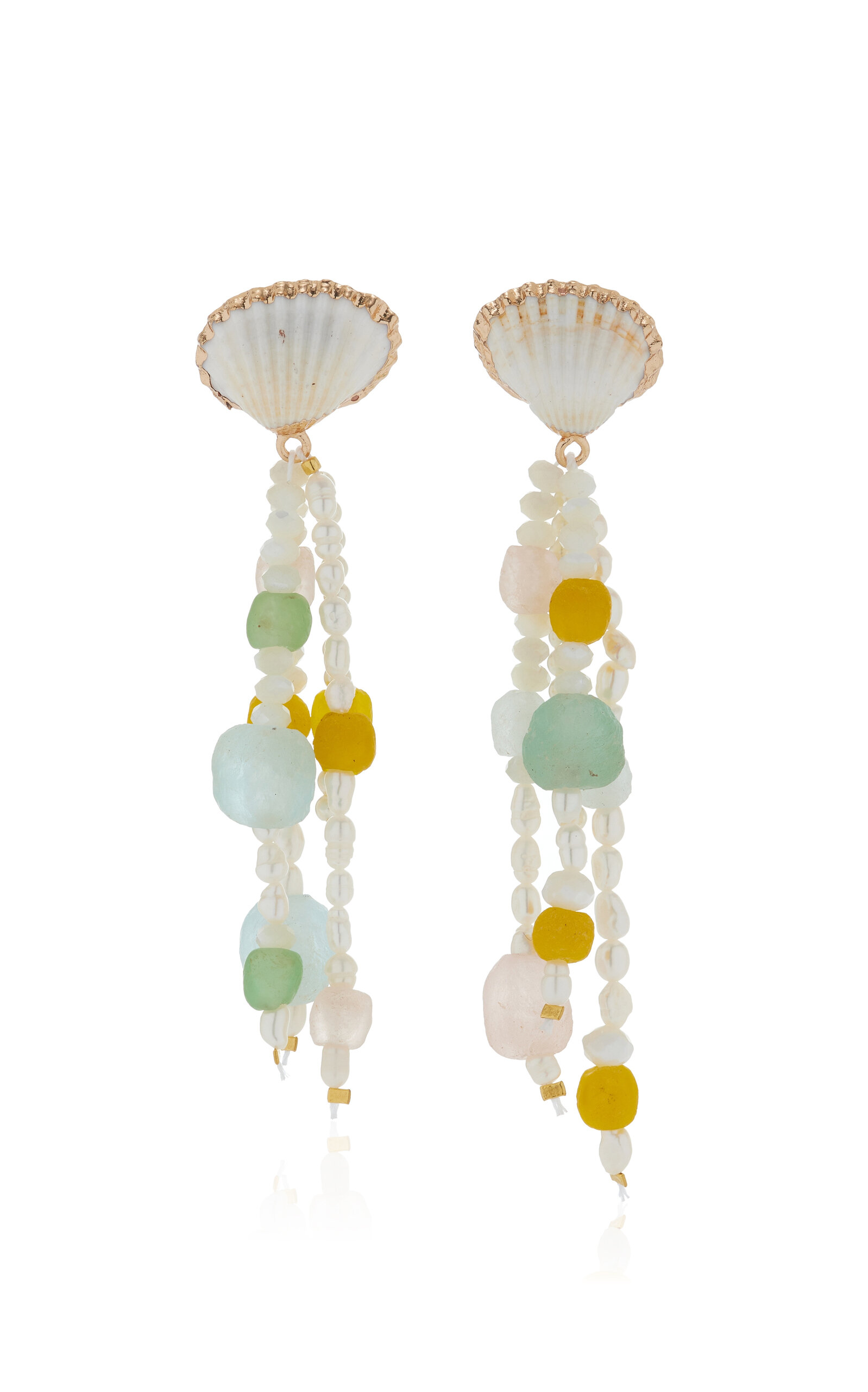 Jennifer Behr x Julia Berolzheimer Isla Earrings - Multi - OS - Moda Operandi