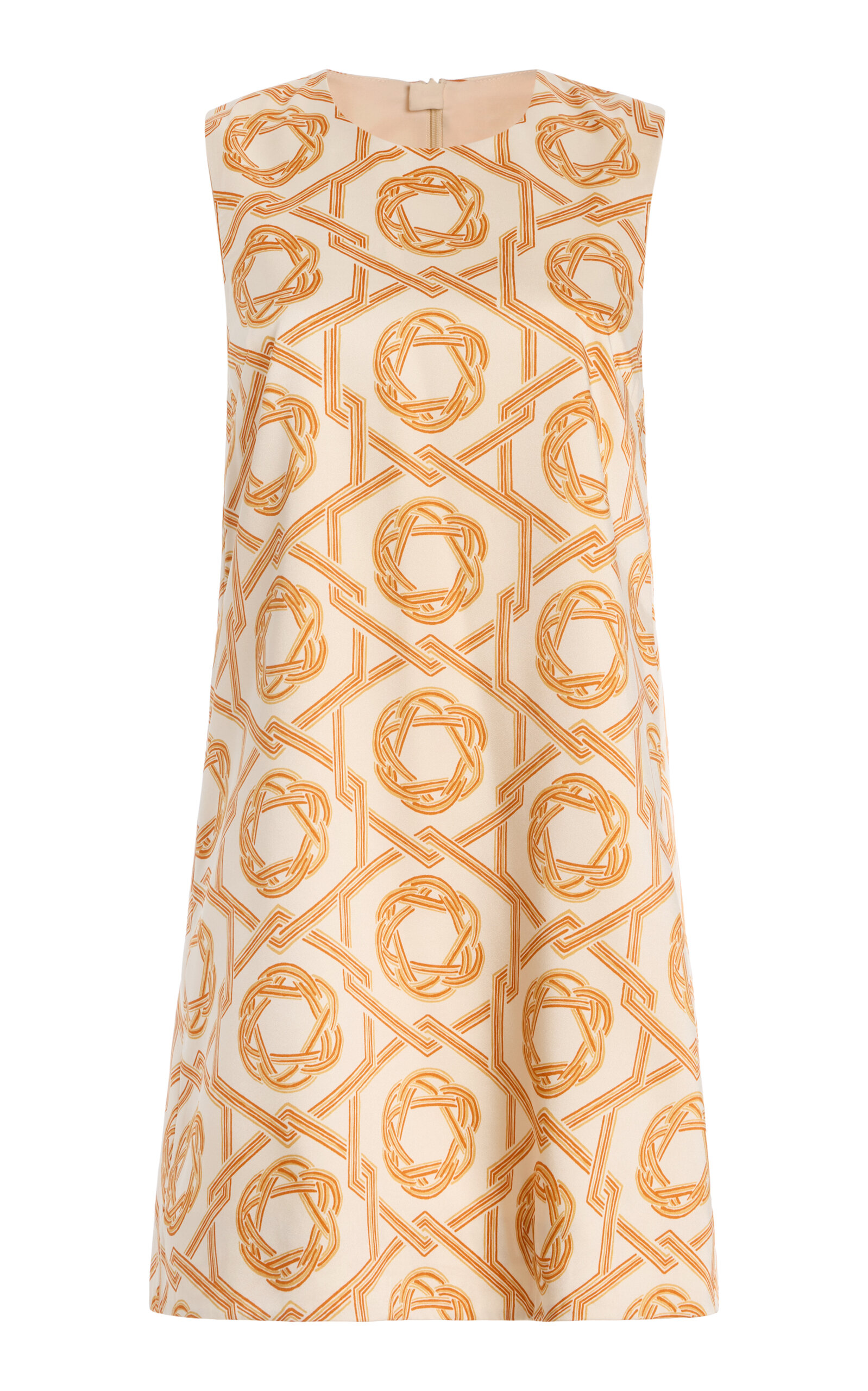 Alexis Anicka Printed Crepe Mini Shift Dress