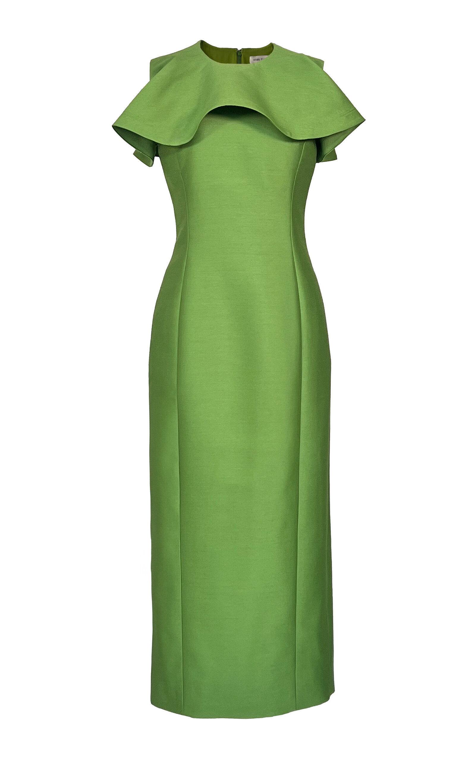 Linda Wool And Silk-Blend Dress